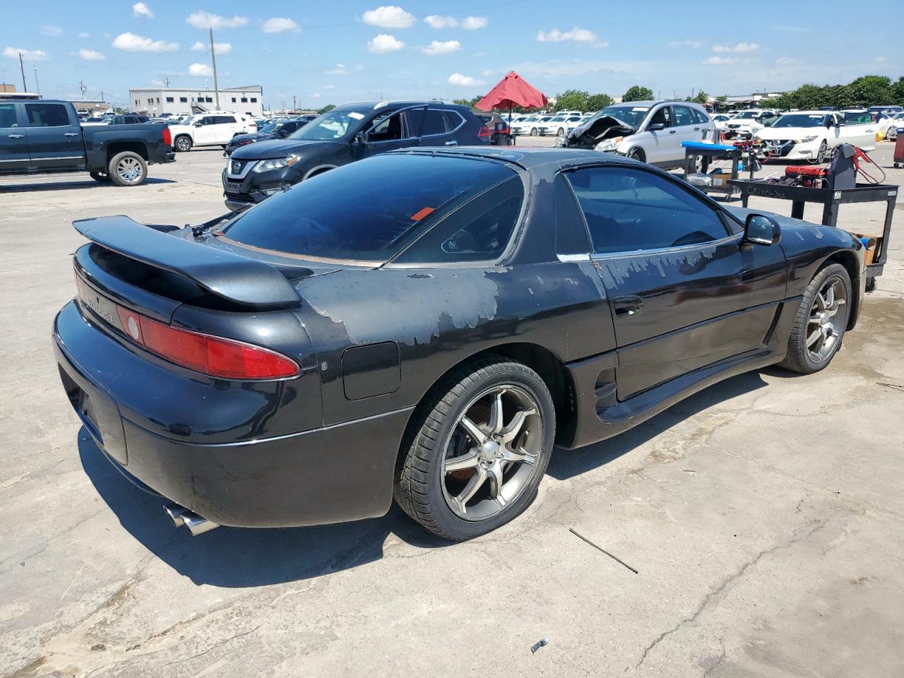 1996 Mitsubishi 3000 Gt Black vin: JA3AM84J8TY003047