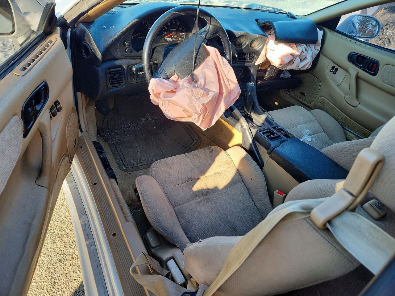 1996 Mitsubishi 3000 Gt White vin: JA3AM84J8TY003999