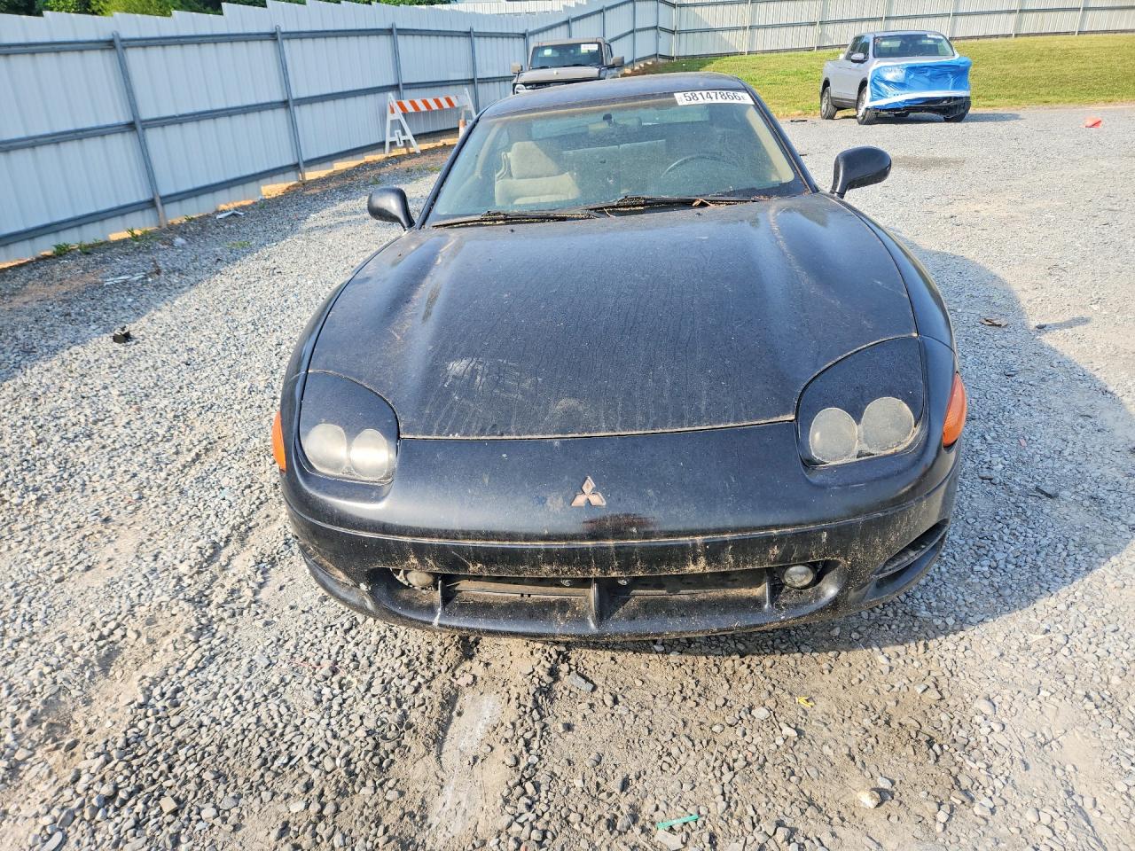 1996 Mitsubishi 3000 Gt Black vin: JA3AM84JXTY005608