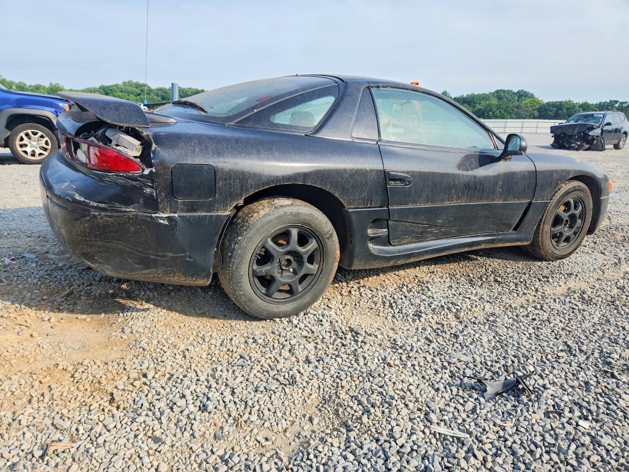 1996 Mitsubishi 3000 Gt Black vin: JA3AM84JXTY005608