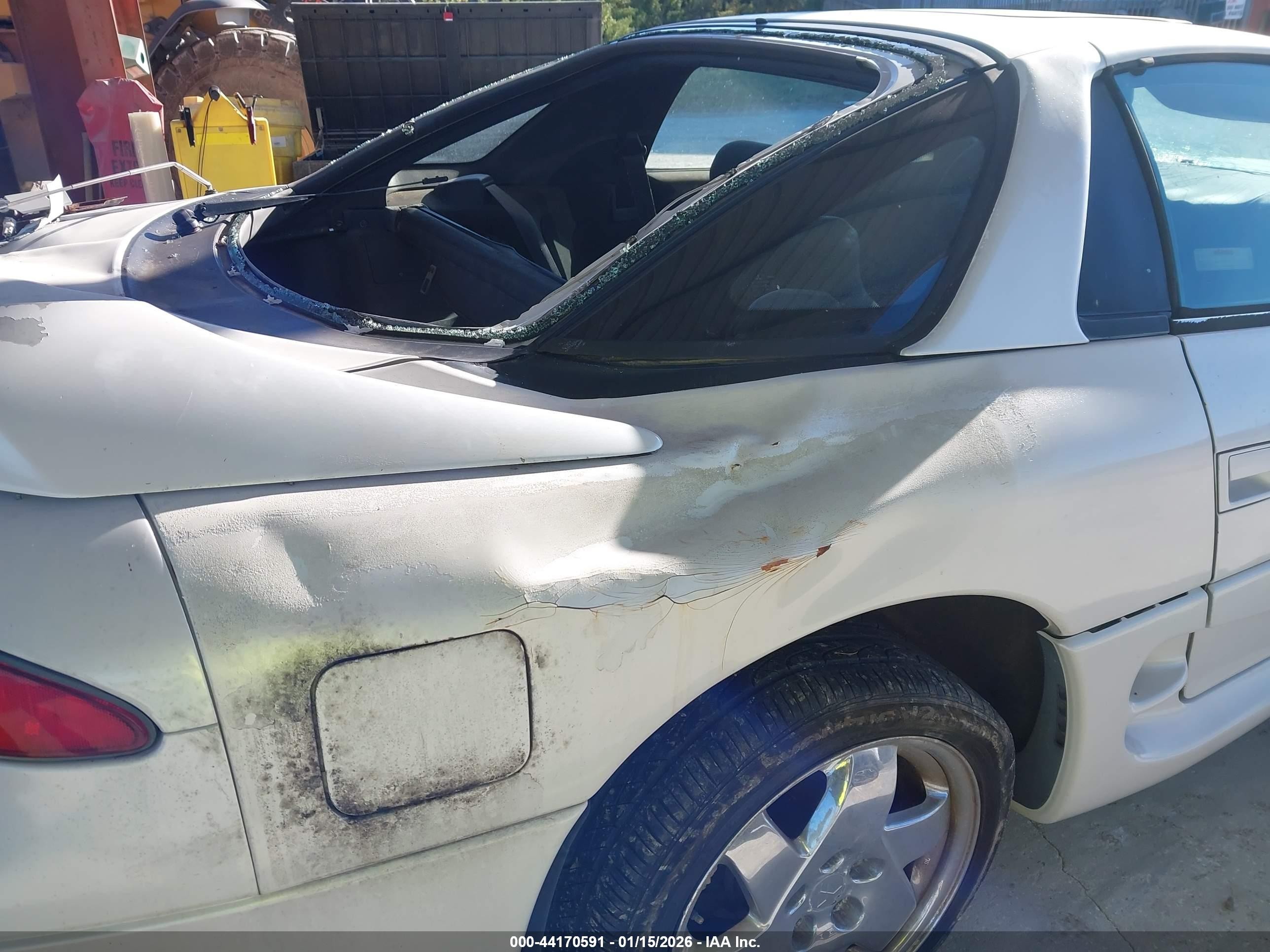 1998 Mitsubishi 3000 Gt Sl White vin: JA3AM84JXWY004057