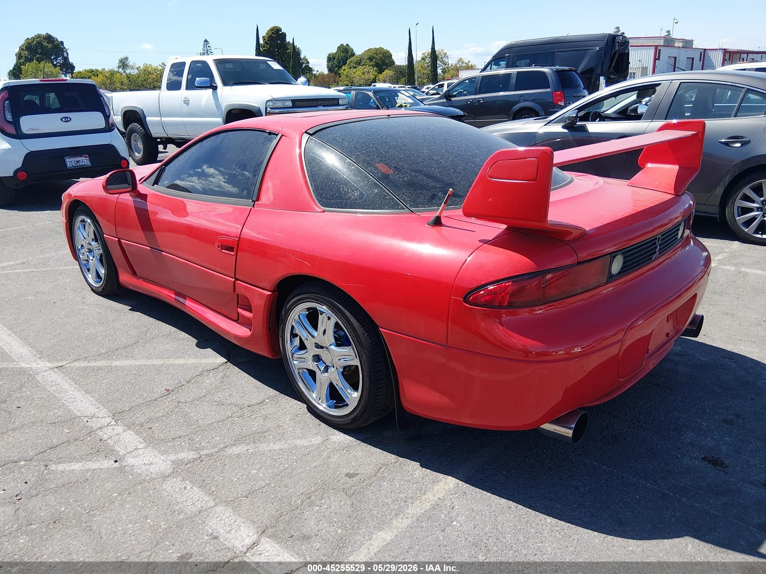1999 Mitsubishi 3000 Gt Vr-4 Red vin: JA3AN74K7XY000646