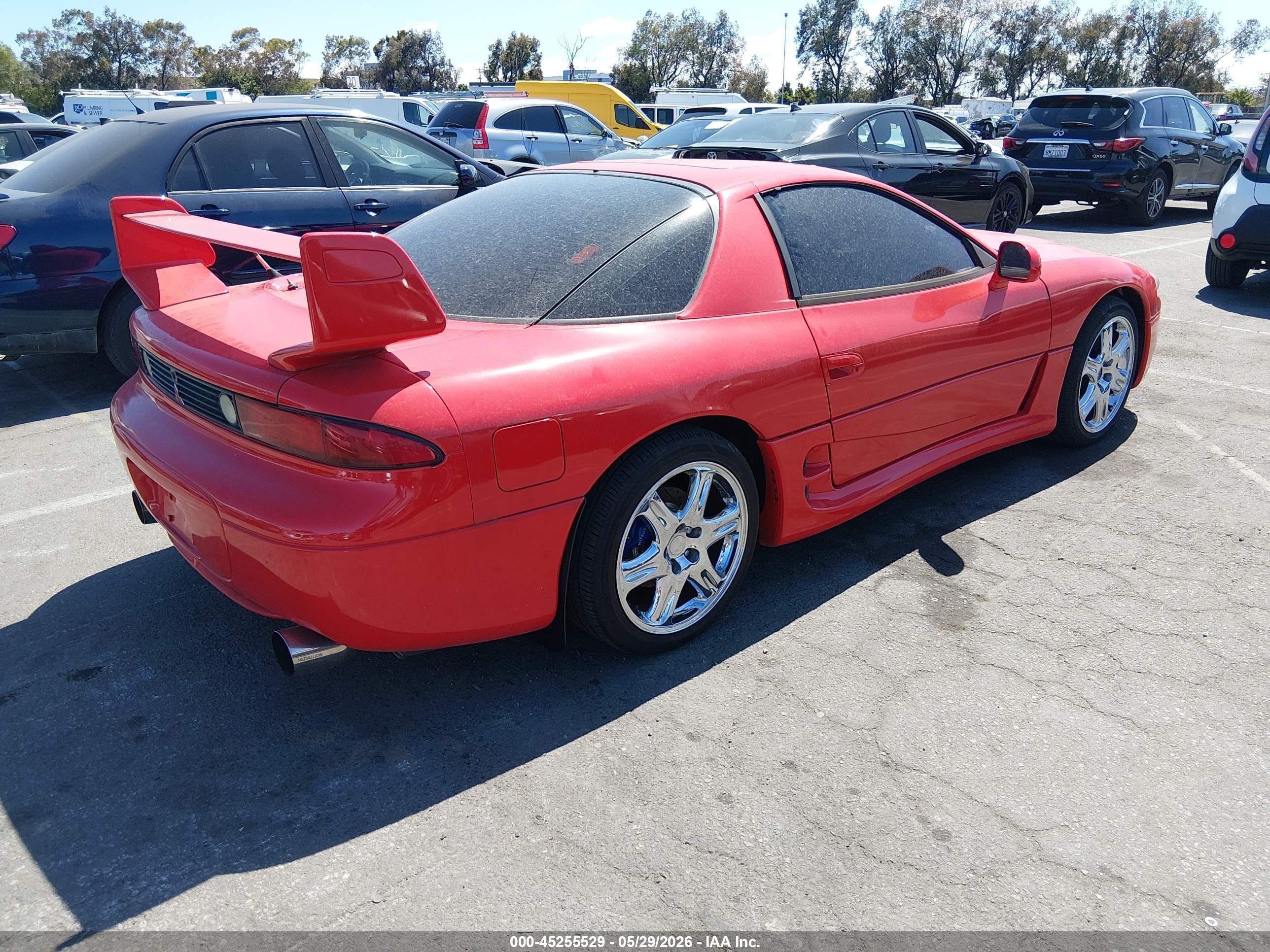 1999 Mitsubishi 3000 Gt Vr-4 Red vin: JA3AN74K7XY000646