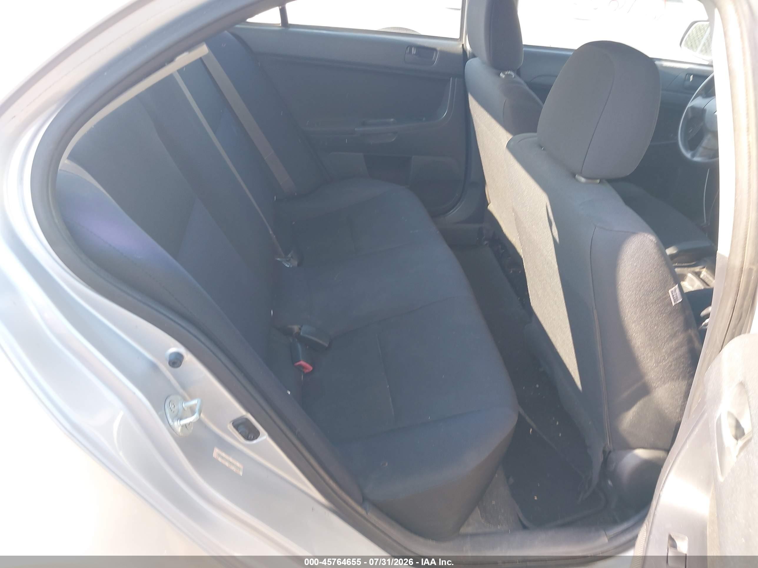 2008 Mitsubishi Lancer De Silver vin: JA3AU16U08U035276