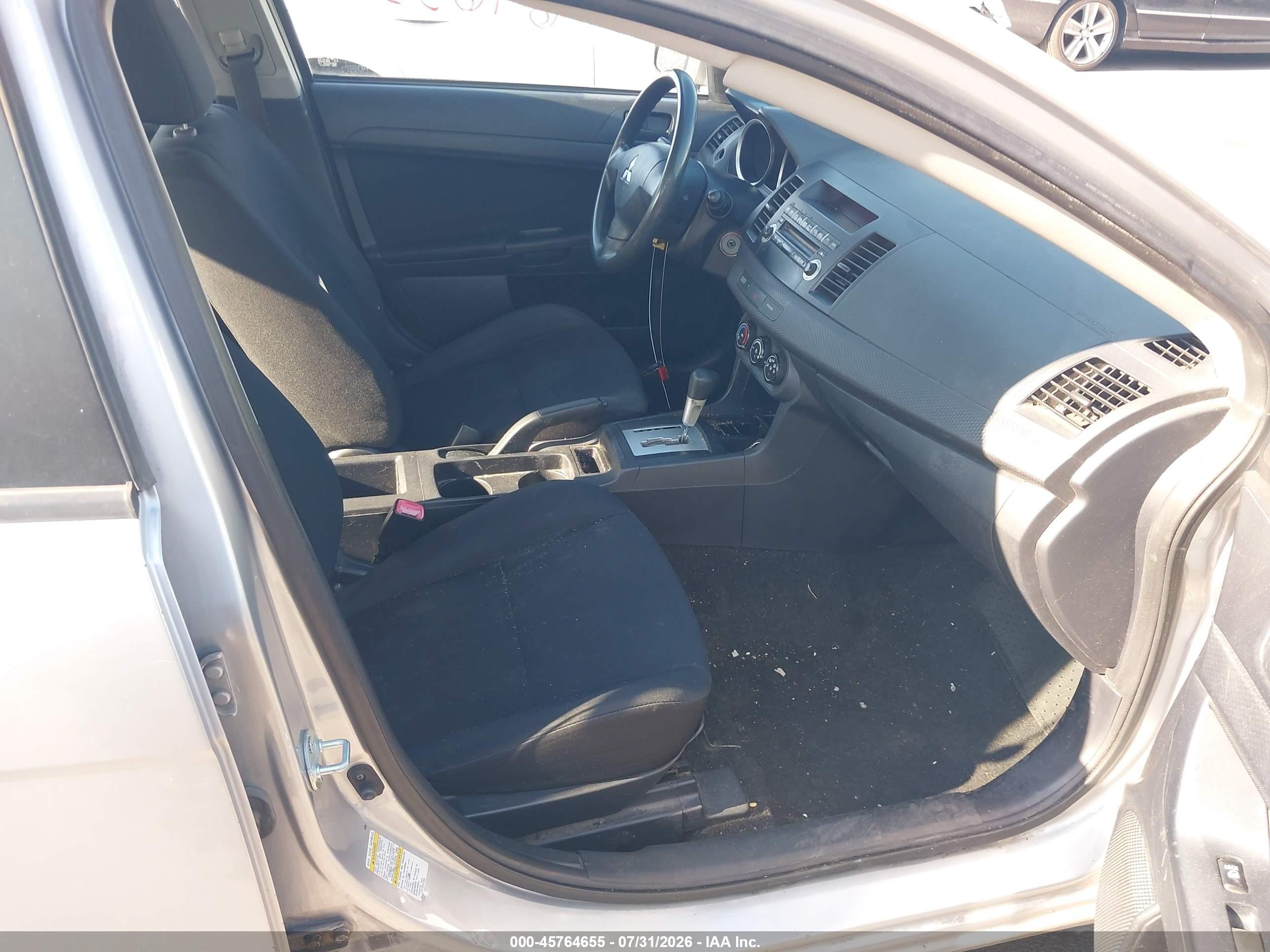 2008 Mitsubishi Lancer De Silver vin: JA3AU16U08U035276