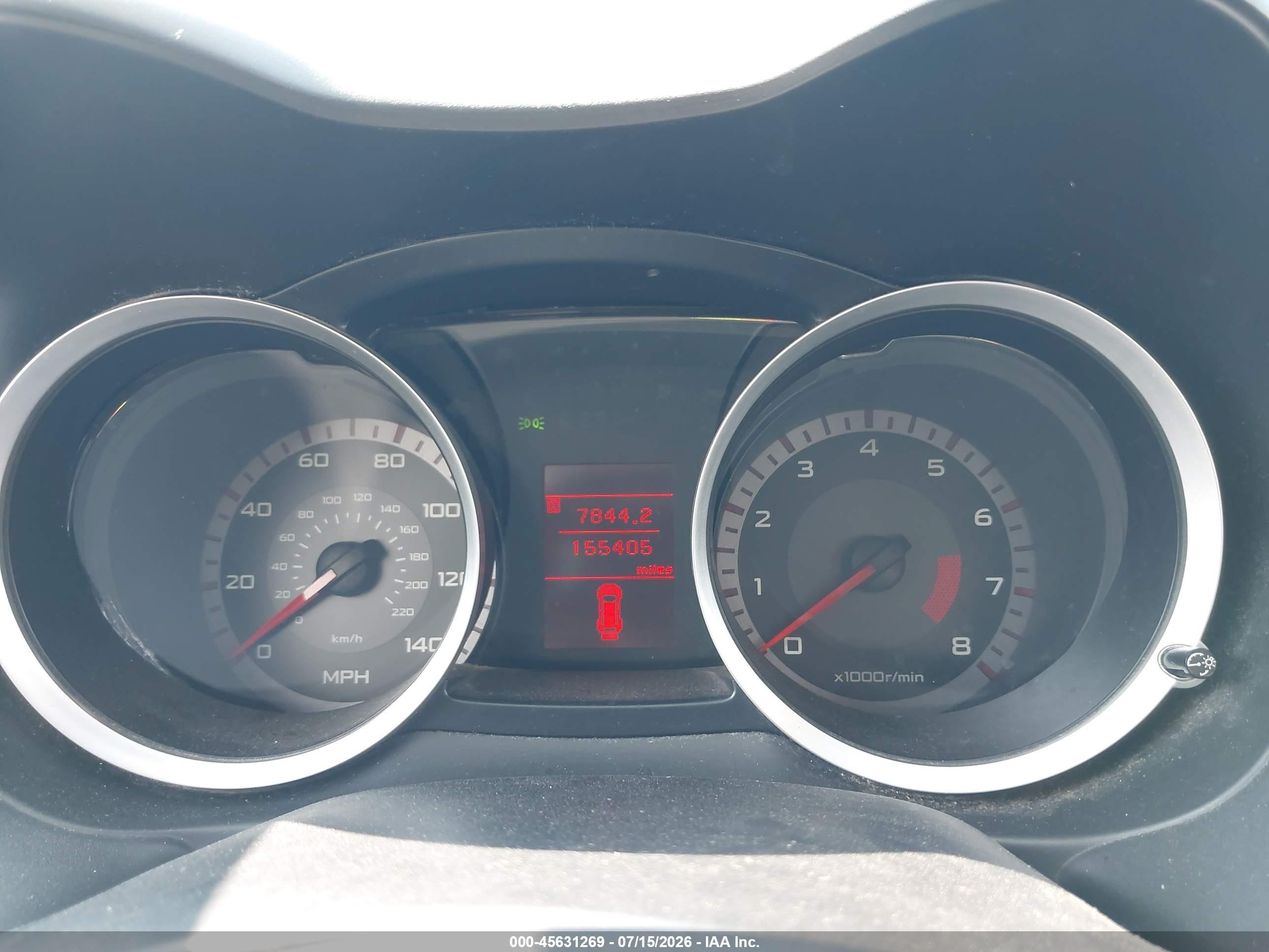 2009 Mitsubishi Lancer De Black vin: JA3AU16U09U000738