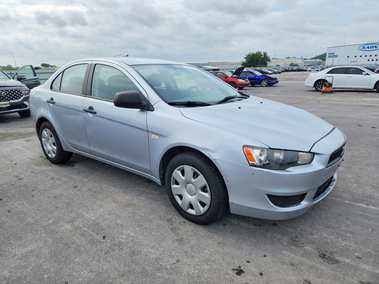 2009 Mitsubishi Lancer De Silver vin: JA3AU16U59U033203