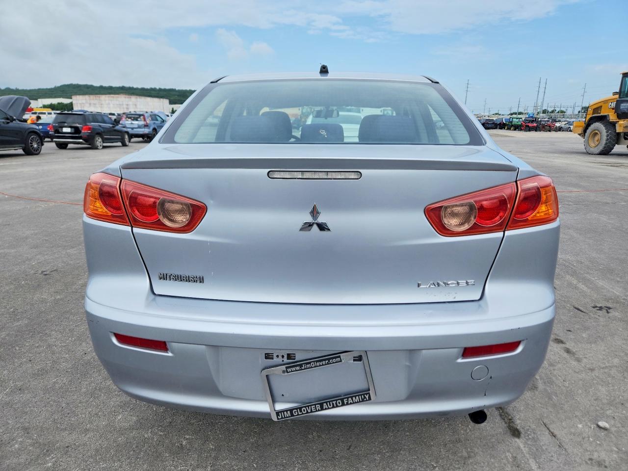 2009 Mitsubishi Lancer De Silver vin: JA3AU16U59U033203