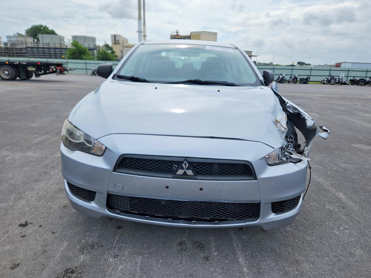2009 Mitsubishi Lancer De Silver vin: JA3AU16U59U033203