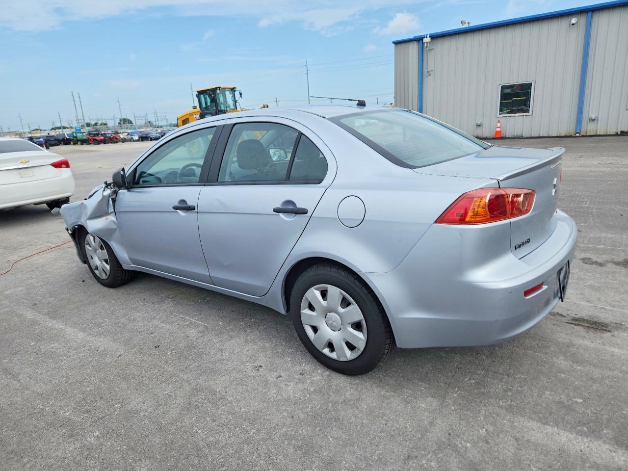 2009 Mitsubishi Lancer De Silver vin: JA3AU16U59U033203