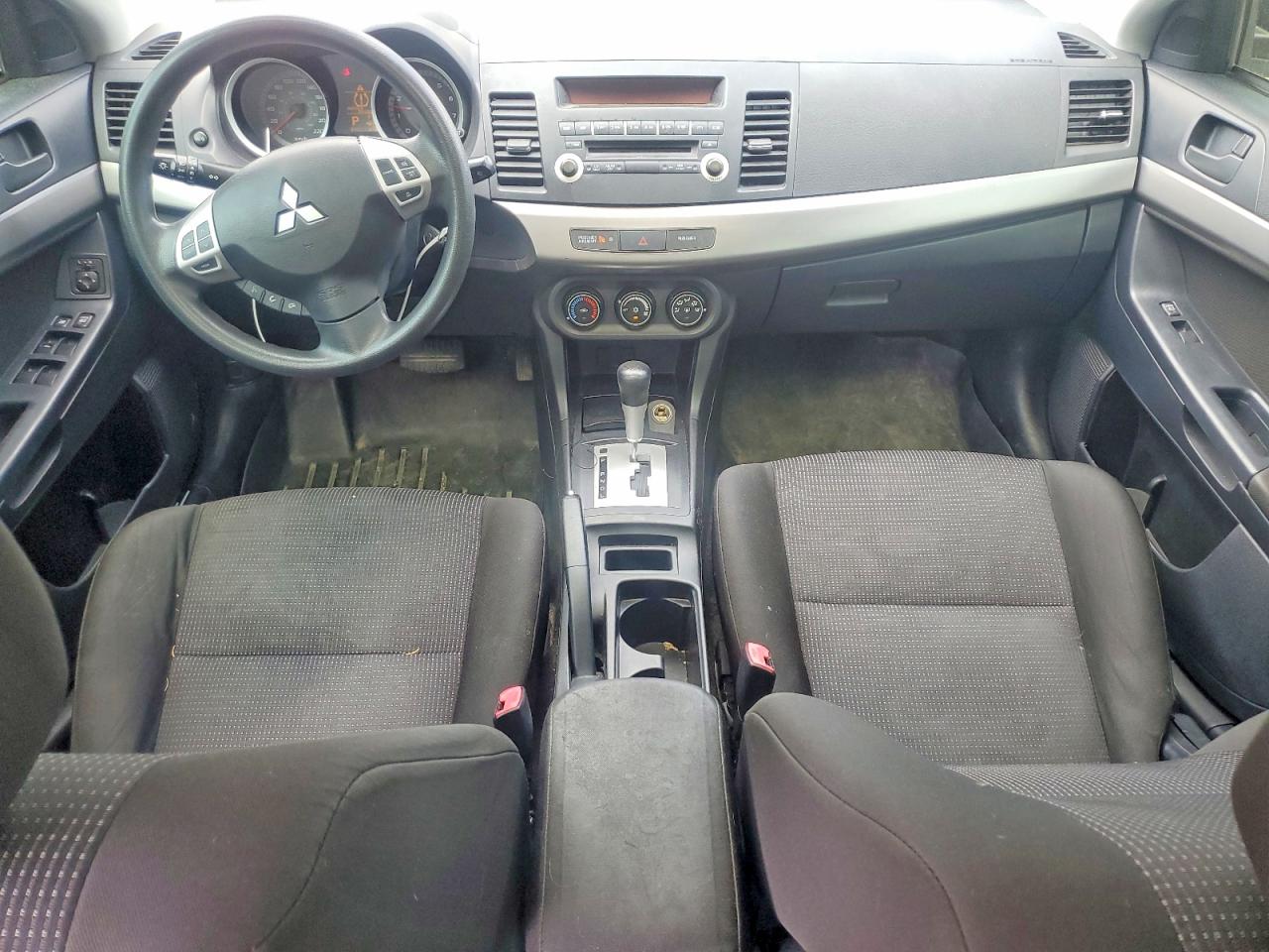 2009 Mitsubishi Lancer Es Gray vin: JA3AU26U09U608765