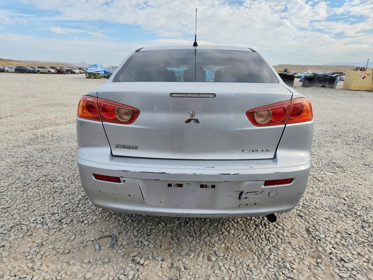2009 Mitsubishi Lancer Es/es Sport Silver vin: JA3AU26U19U002696