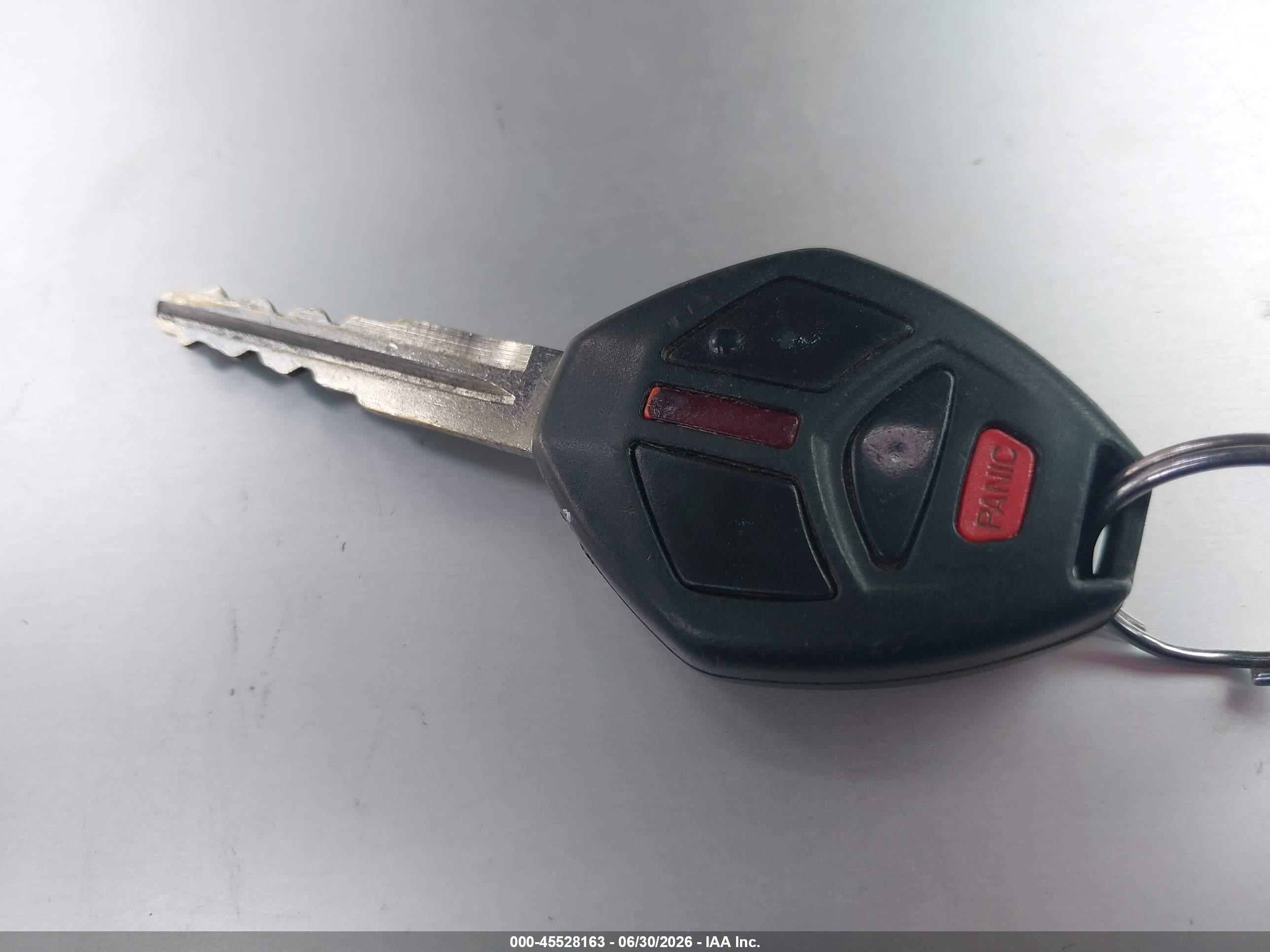 2008 Mitsubishi Lancer De/es White vin: JA3AU26U28U032305