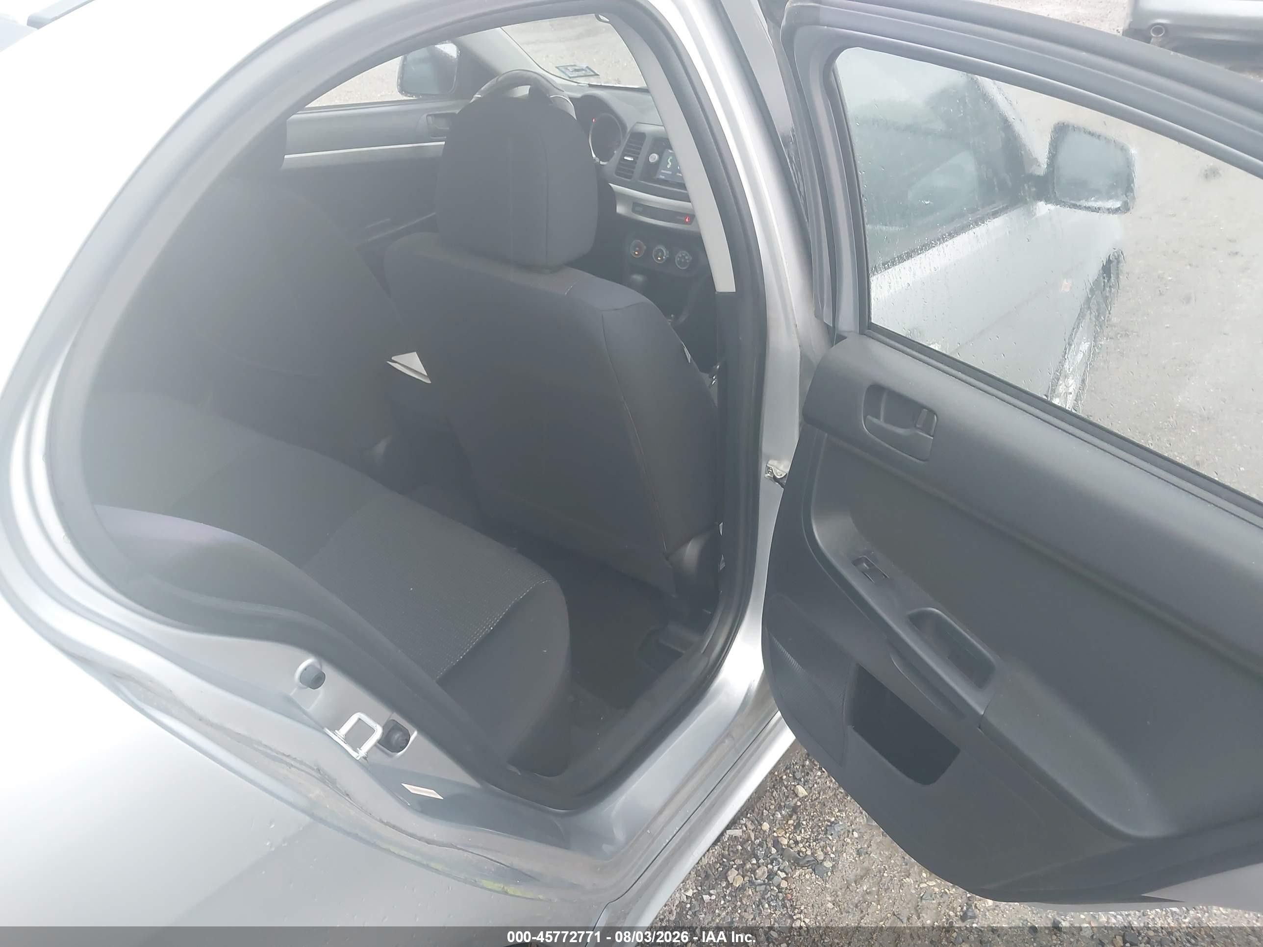 2009 Mitsubishi Lancer Es/es-sport Gray vin: JA3AU26U59U038357