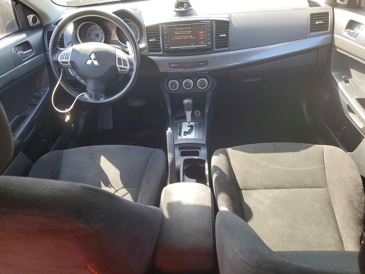 2008 Mitsubishi Lancer Gts Black vin: JA3AU86U28U045218