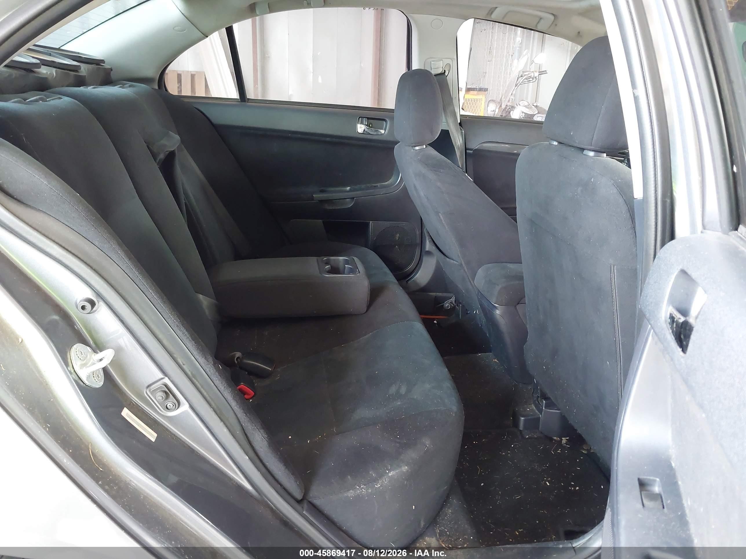 2009 Mitsubishi Lancer Gts Серый vin: JA3AU86W59U023975