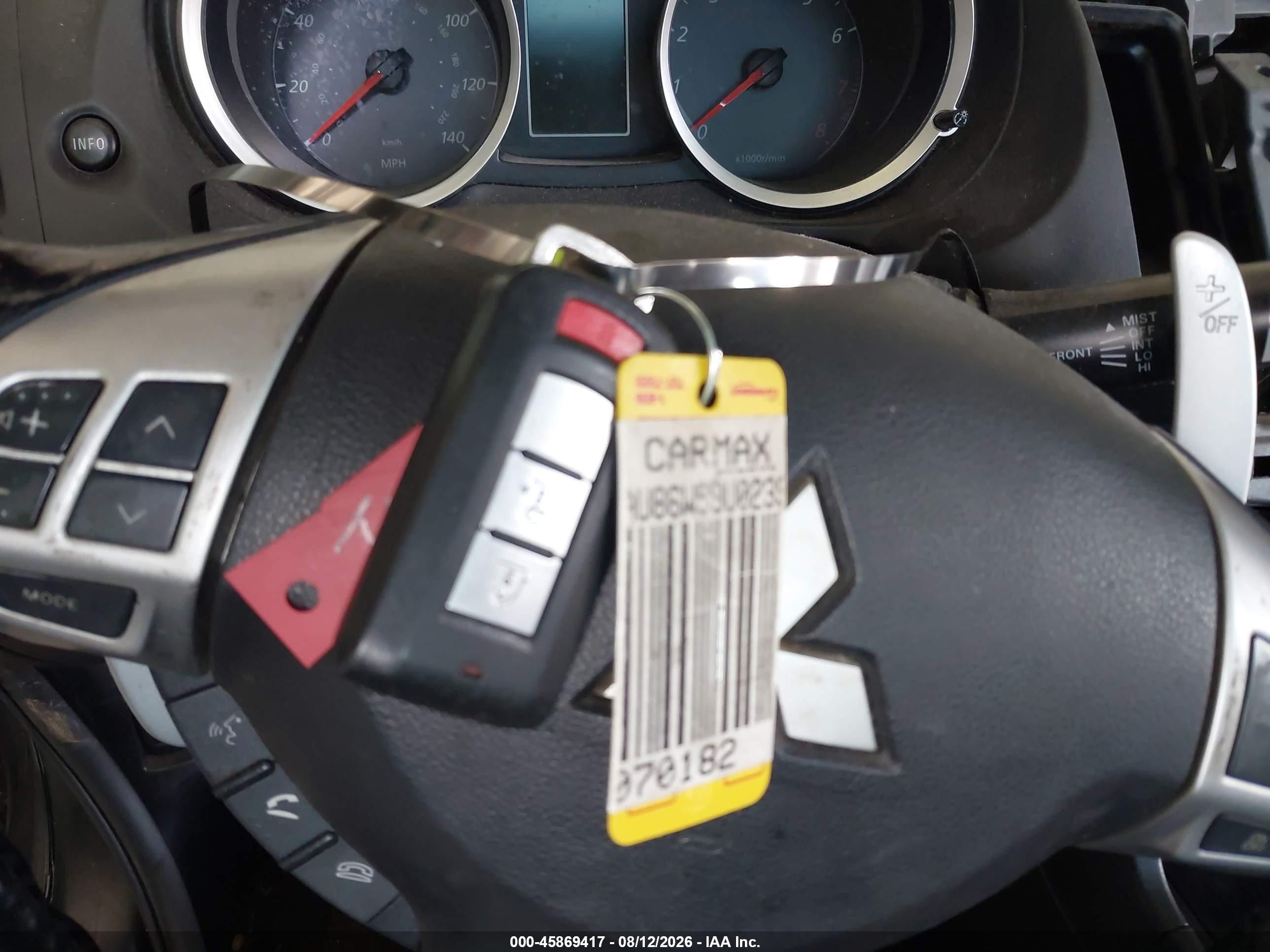 2009 Mitsubishi Lancer Gts Серый vin: JA3AU86W59U023975
