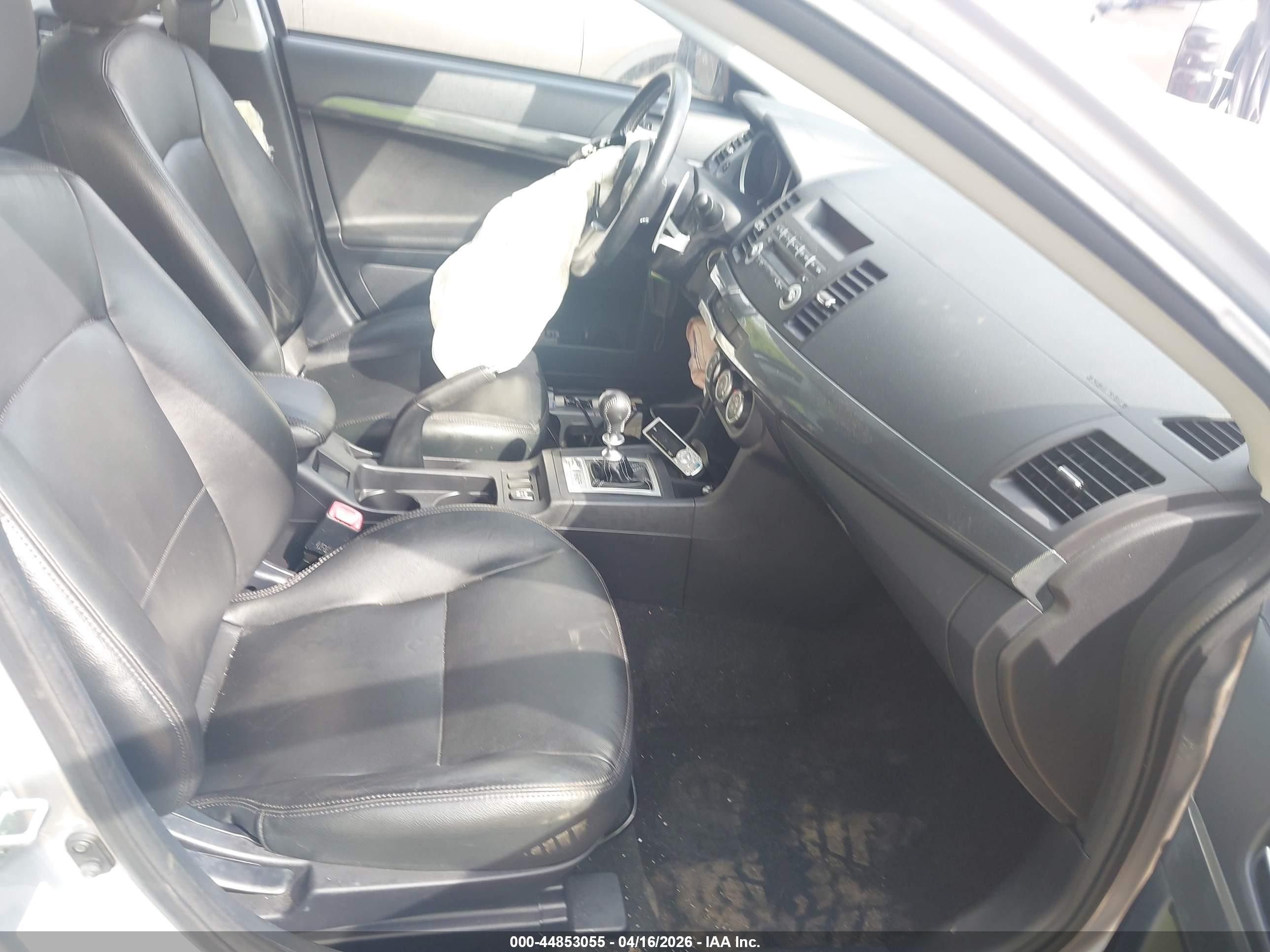 2009 Mitsubishi Lancer Ralliart Silver vin: JA3AV66V79U023260