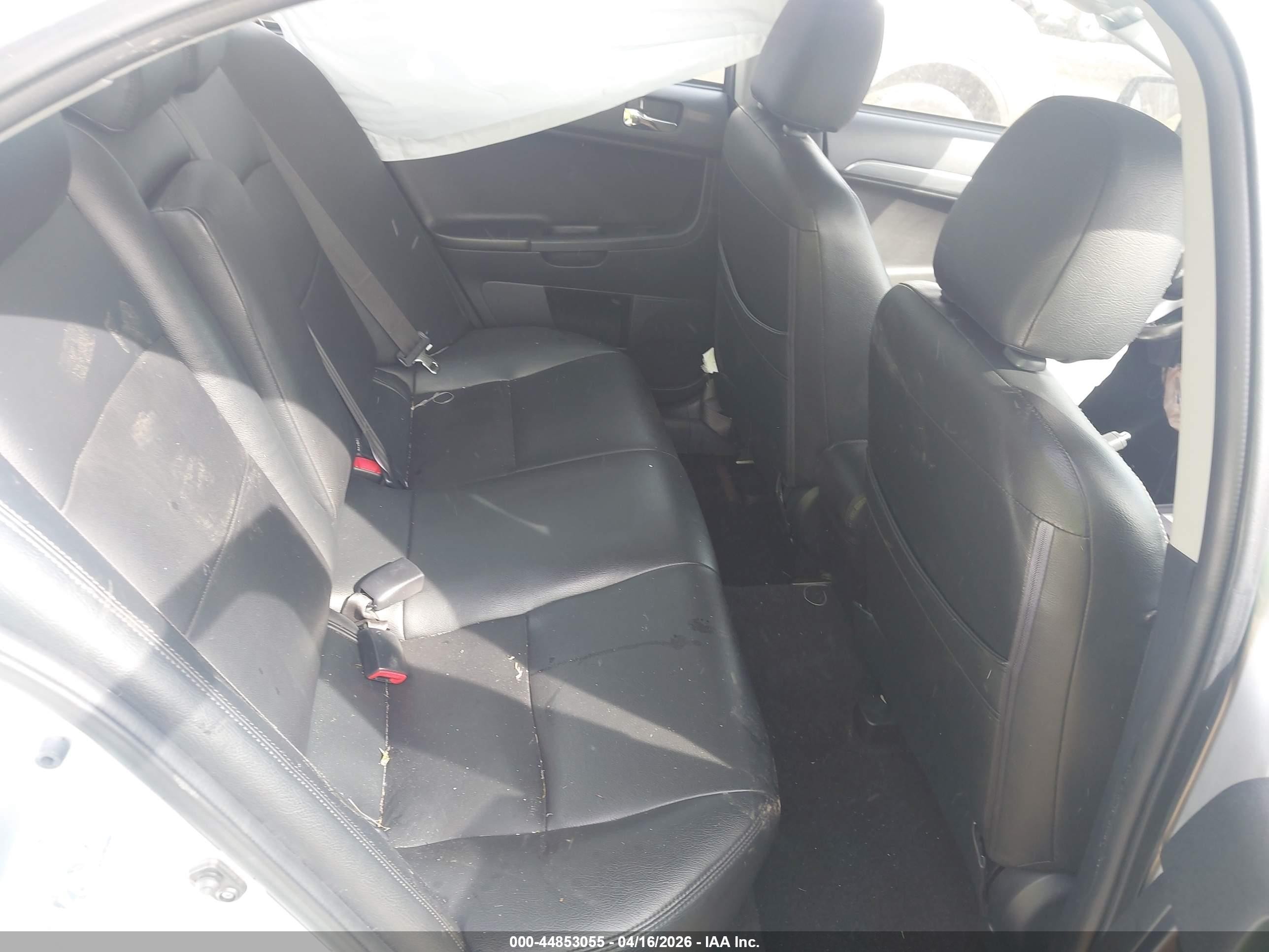 2009 Mitsubishi Lancer Ralliart Silver vin: JA3AV66V79U023260