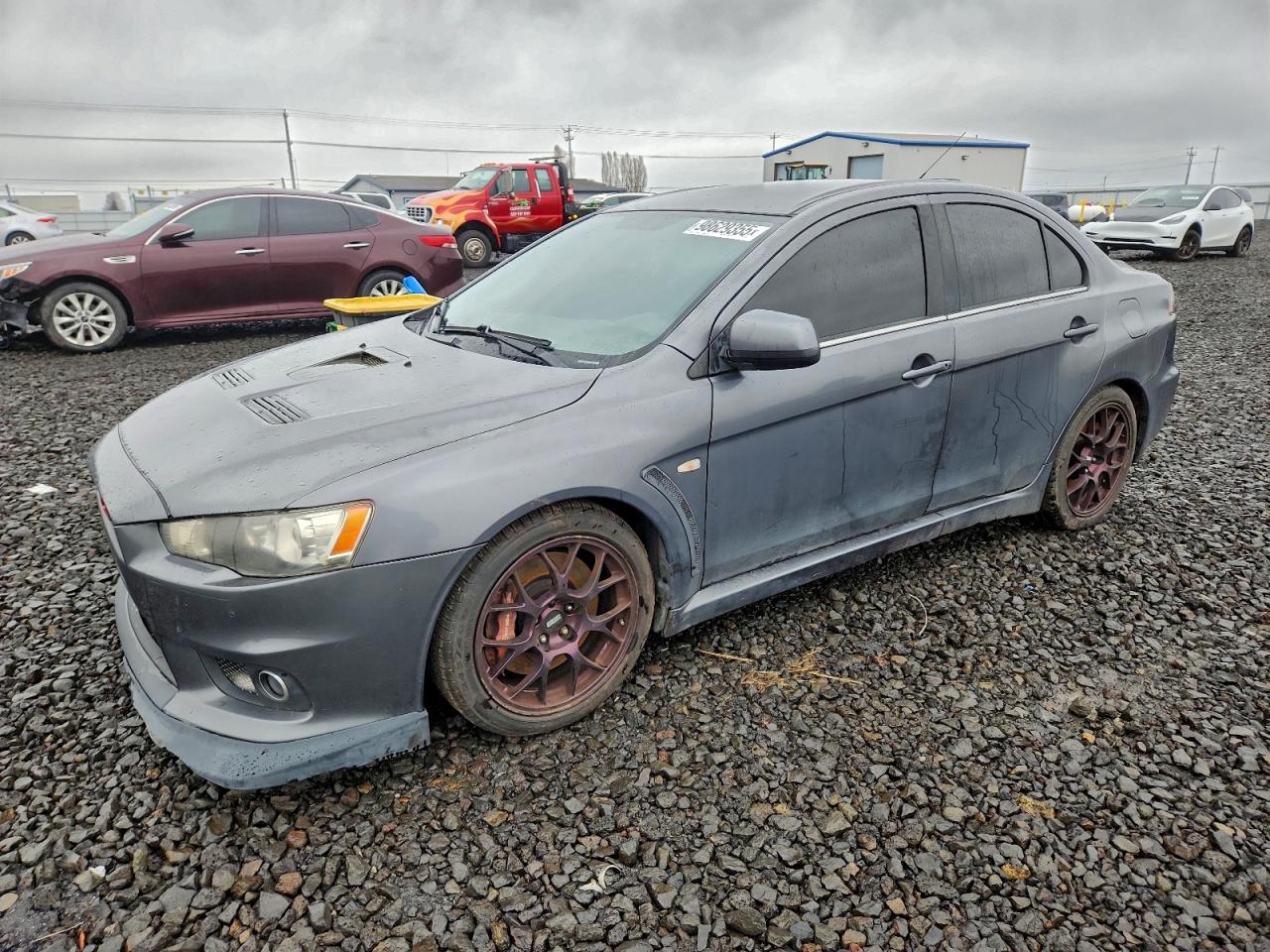 2008 Mitsubishi Lancer Evolution Mr Gray vin: JA3AW56V18U051495