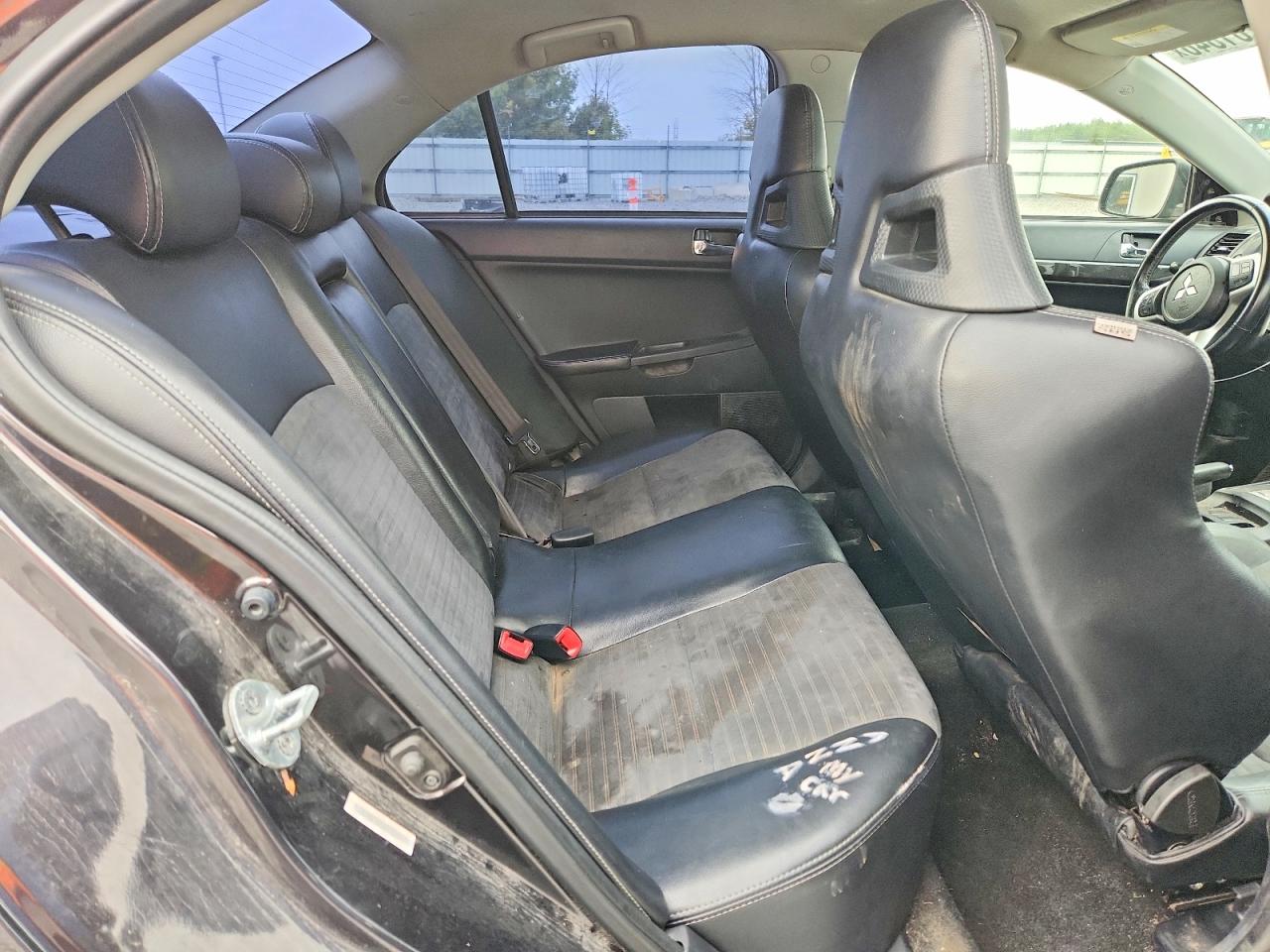 2008 Mitsubishi Lancer Evolution Mr Black vin: JA3AW56V68U050696