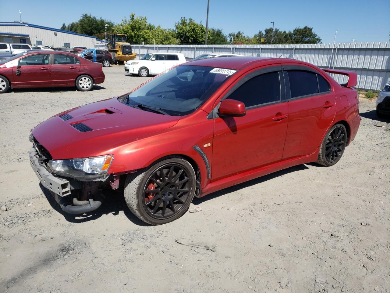 2008 Mitsubishi Lancer Evolution Gsr Темно-бордовый vin: JA3AW86V18U047707