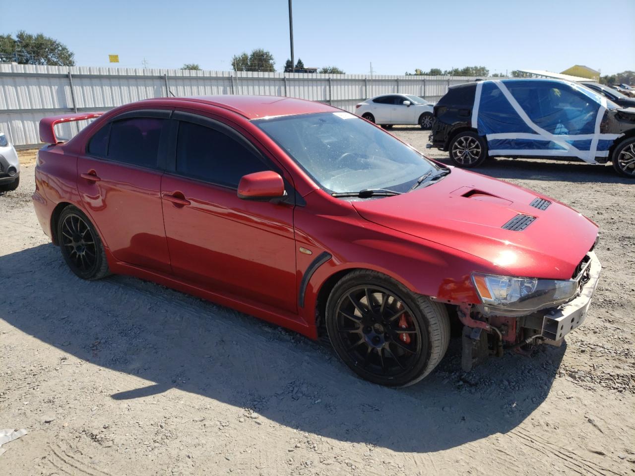 2008 Mitsubishi Lancer Evolution Gsr Темно-бордовый vin: JA3AW86V18U047707