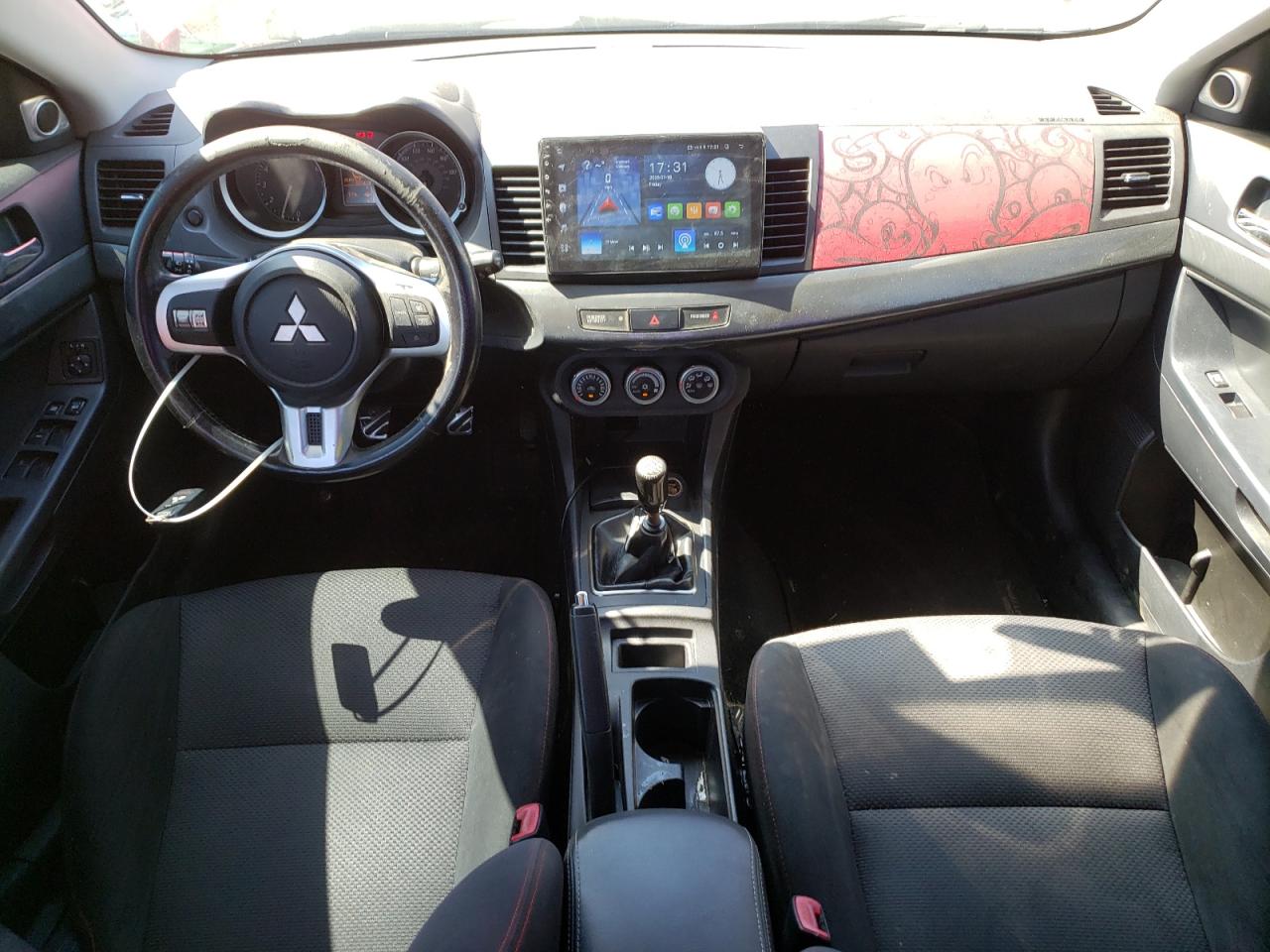 2008 Mitsubishi Lancer Evolution Gsr Темно-бордовый vin: JA3AW86V18U047707