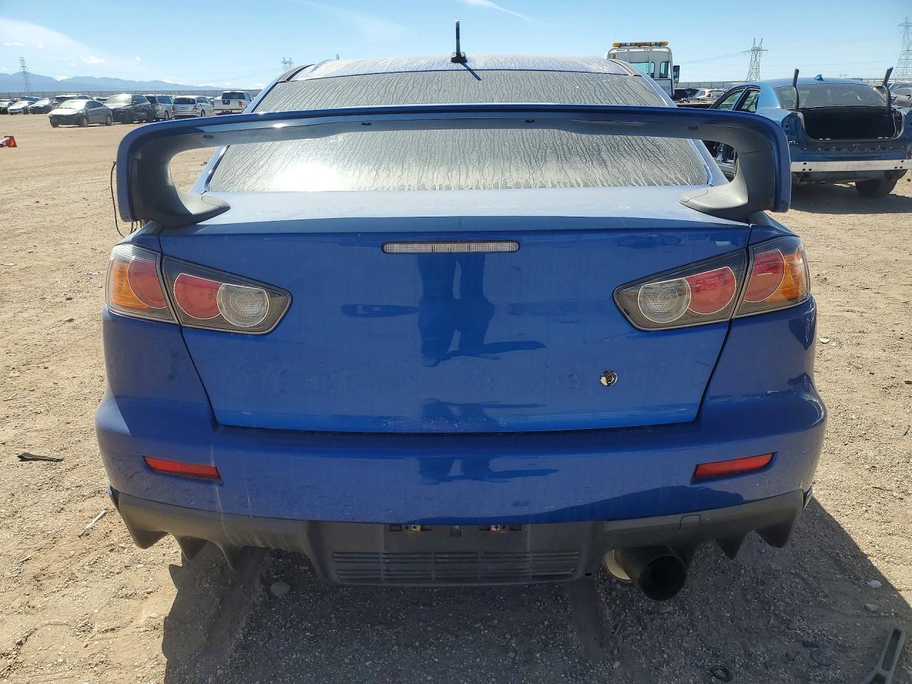 2008 Mitsubishi Lancer Evolution Gsr Синий vin: JA3AW86V48U050410