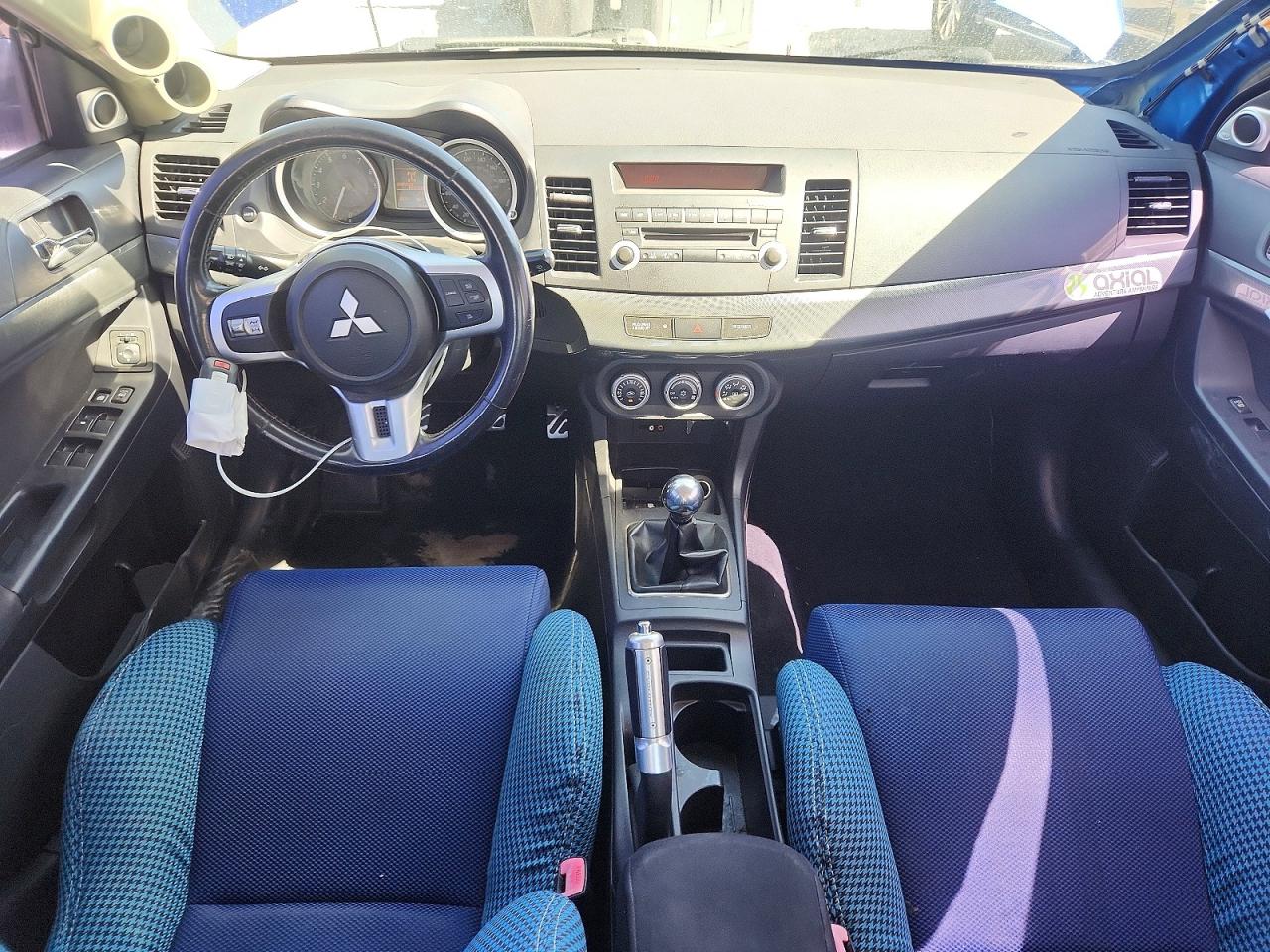 2008 Mitsubishi Lancer Evolution Gsr Синий vin: JA3AW86V58U045250