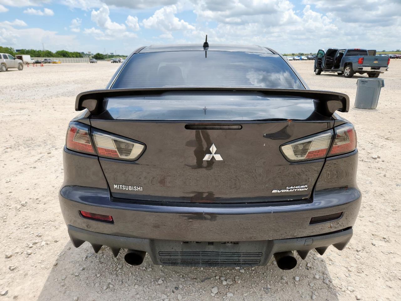 2008 Mitsubishi Lancer Evolution Gsr Black vin: JA3AW86V88U050023