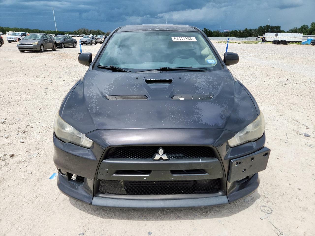 2008 Mitsubishi Lancer Evolution Gsr Black vin: JA3AW86V88U050023