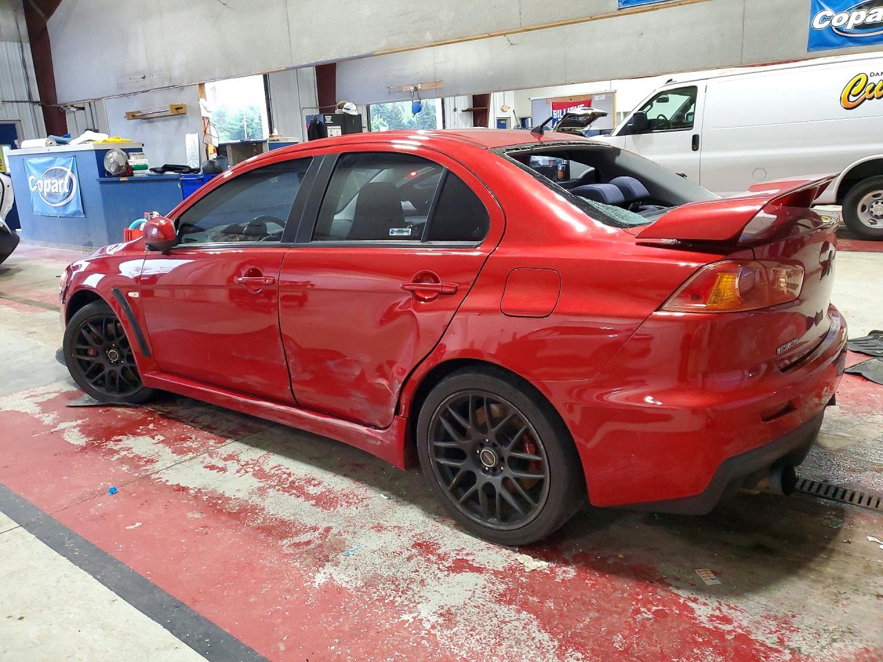 2008 Mitsubishi Lancer Evolution Gsr Red vin: JA3AW86VX8U048354