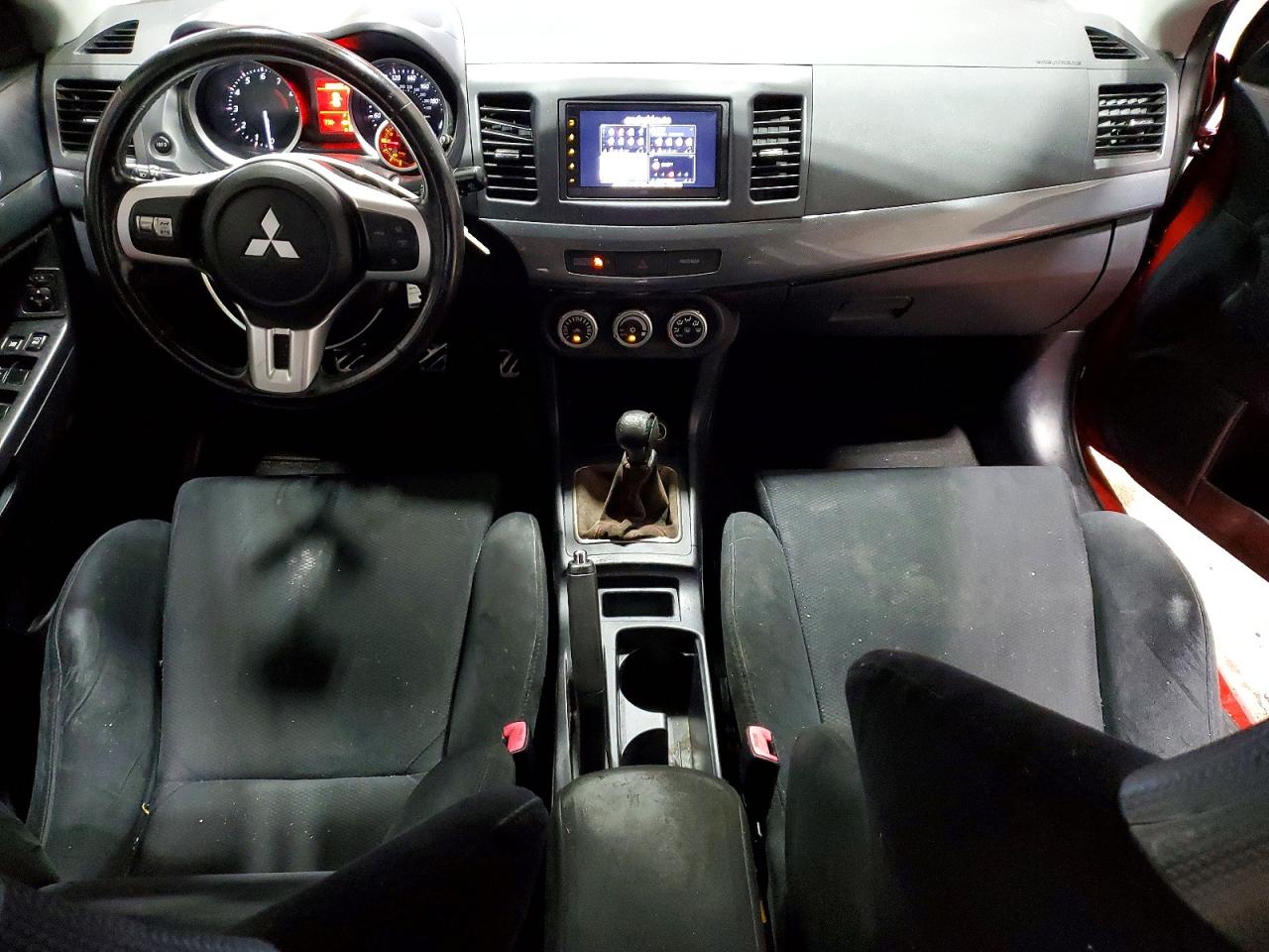 2008 Mitsubishi Lancer Evolution Gsr Red vin: JA3AW86VX8U048354