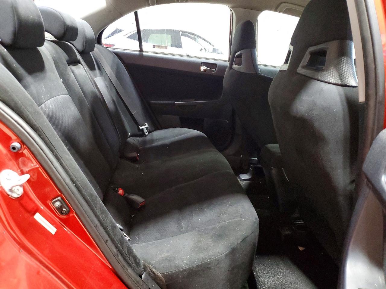 2008 Mitsubishi Lancer Evolution Gsr Red vin: JA3AW86VX8U048354