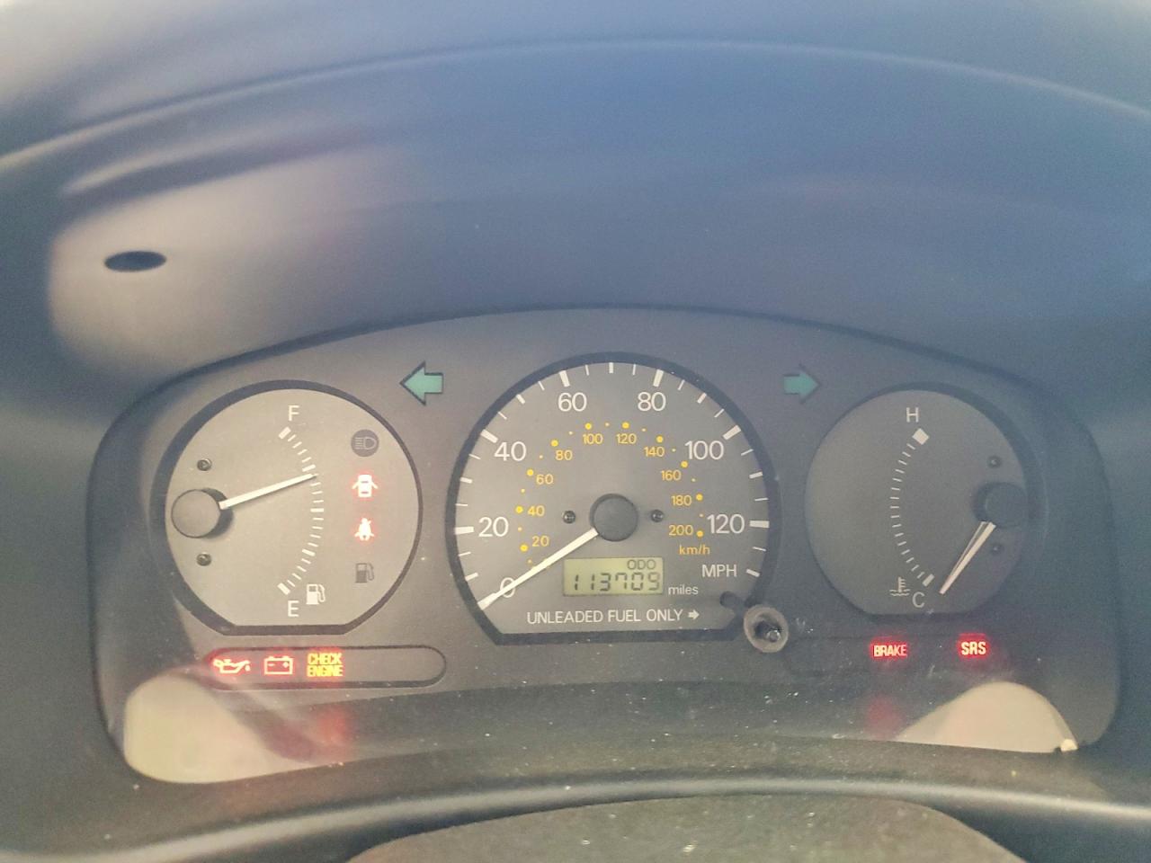 1997 Mitsubishi Mirage De White vin: JA3AY11A2VU055963