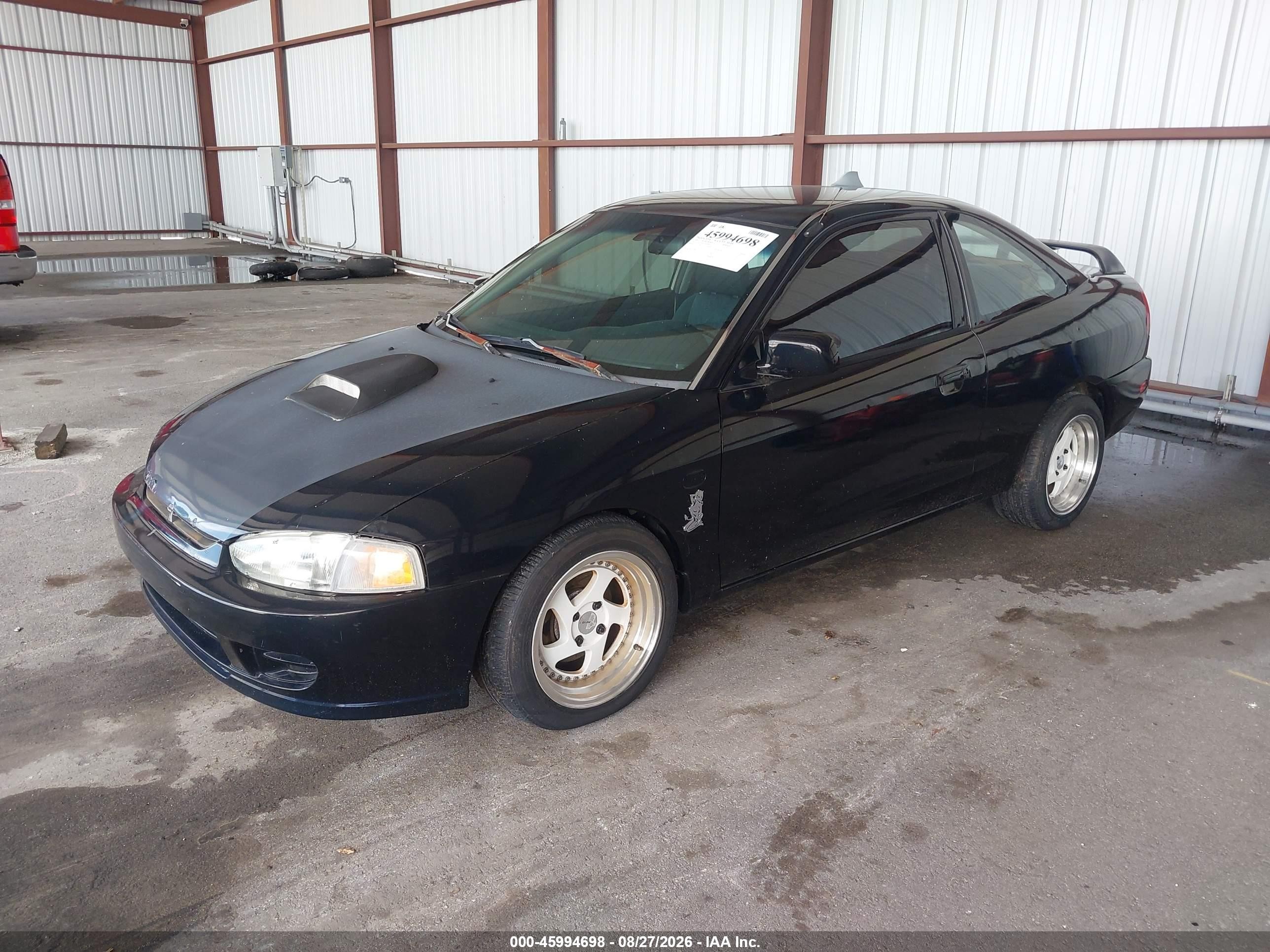 2000 Mitsubishi Mirage De Black vin: JA3AY11A9YU014458
