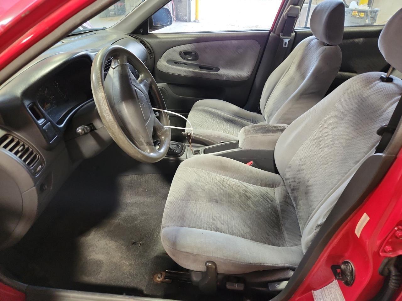 2001 Mitsubishi Mirage Es Red vin: JA3AY26C01U050223