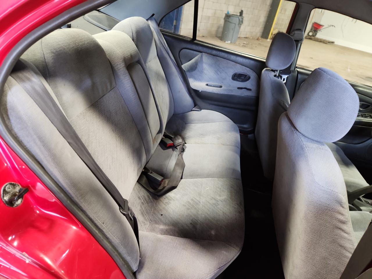 2001 Mitsubishi Mirage Es Red vin: JA3AY26C01U050223