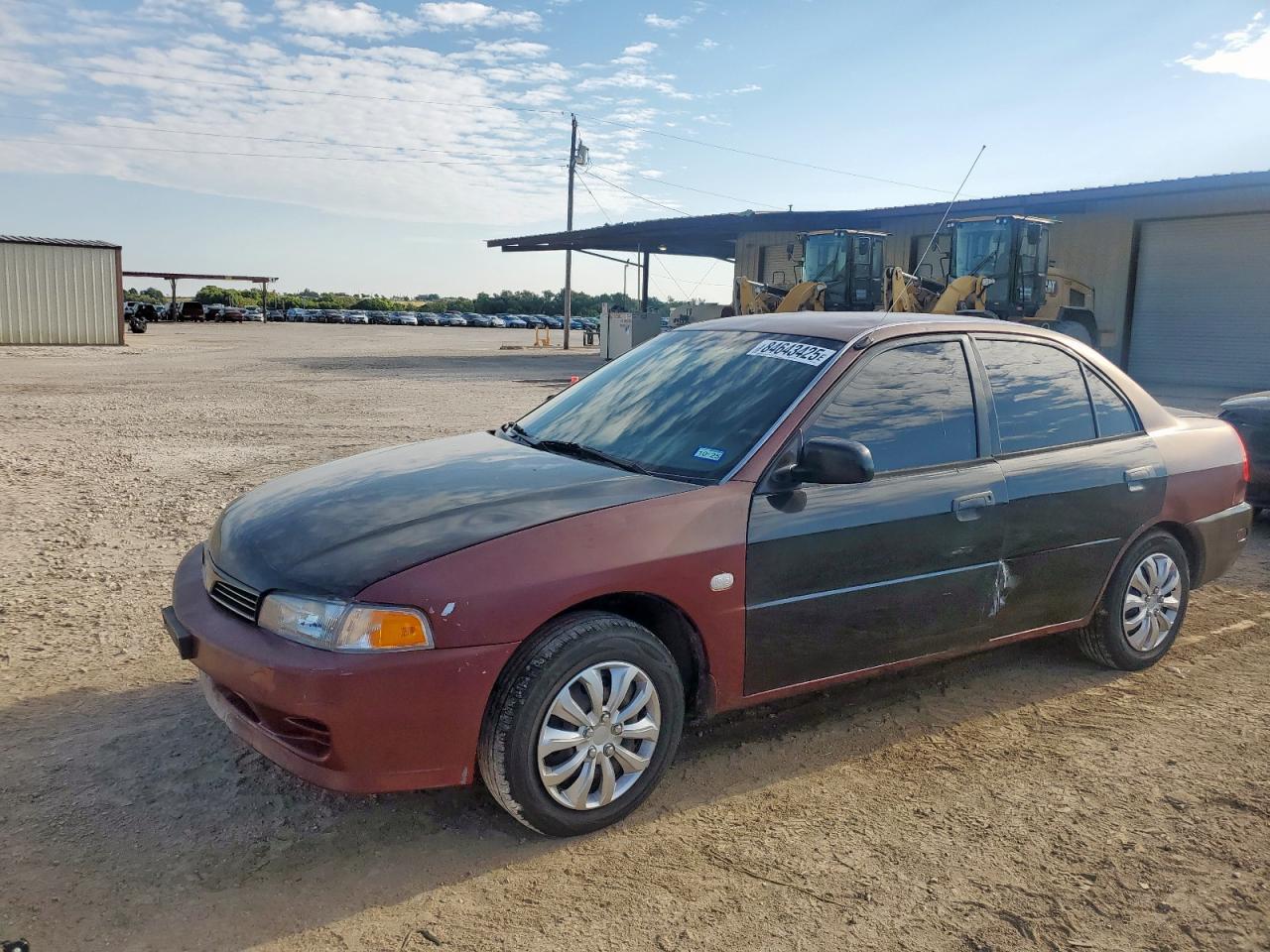 2000 Mitsubishi Mirage De Burgundy vin: JA3AY26C0YU033500