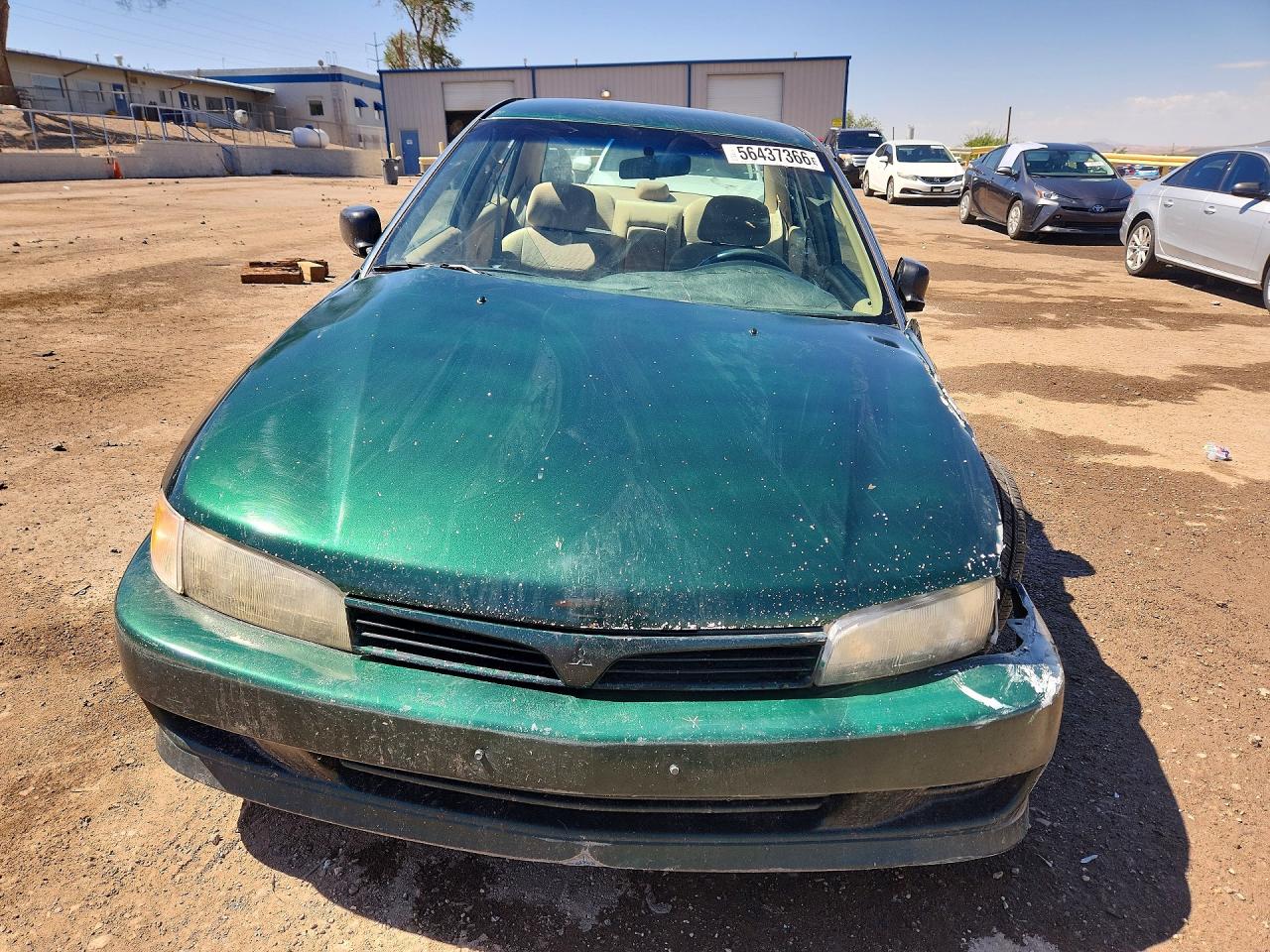 2000 Mitsubishi Mirage De Green vin: JA3AY26C2YU008193