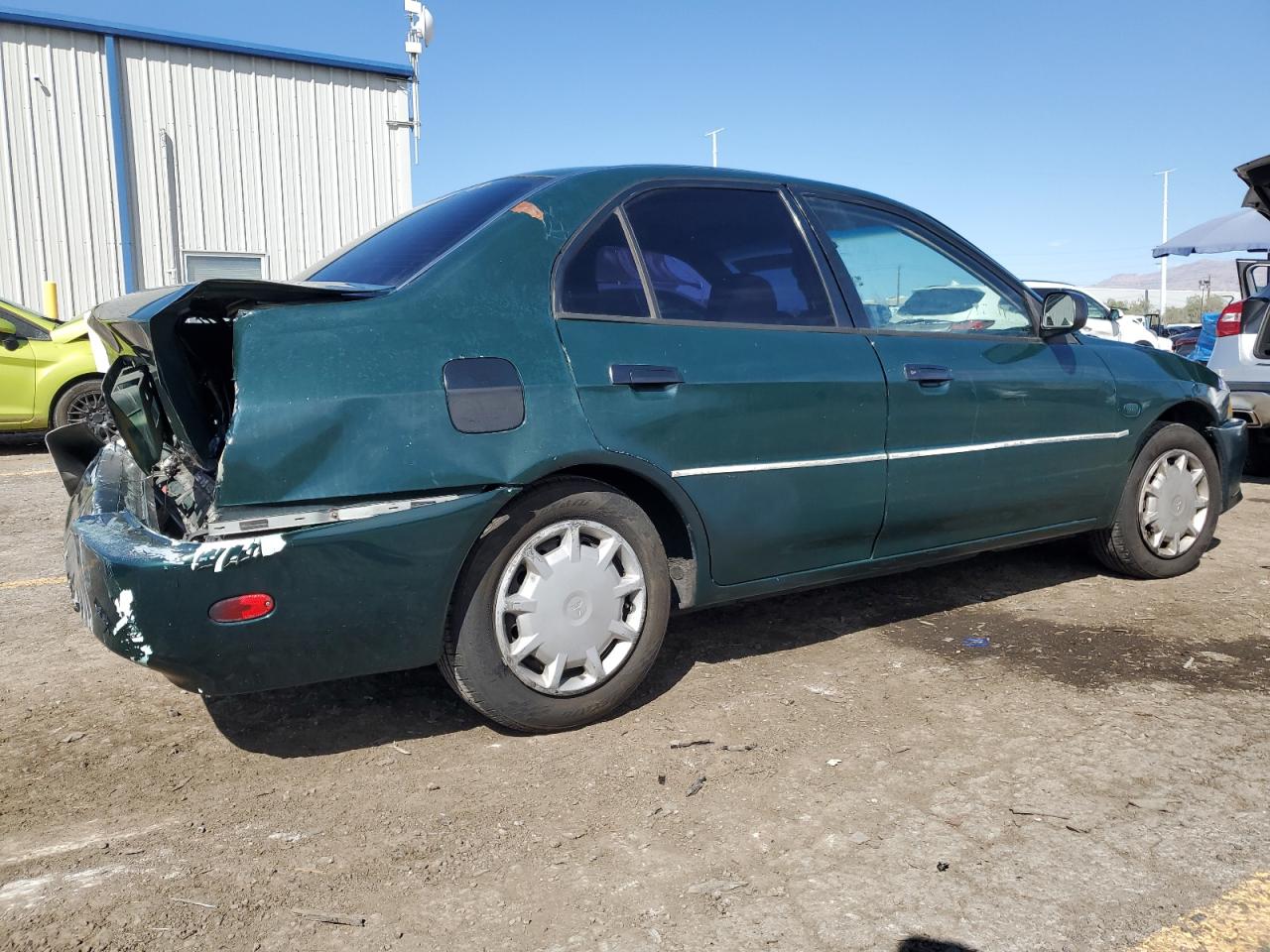 2000 Mitsubishi Mirage De Green vin: JA3AY26C2YU050010