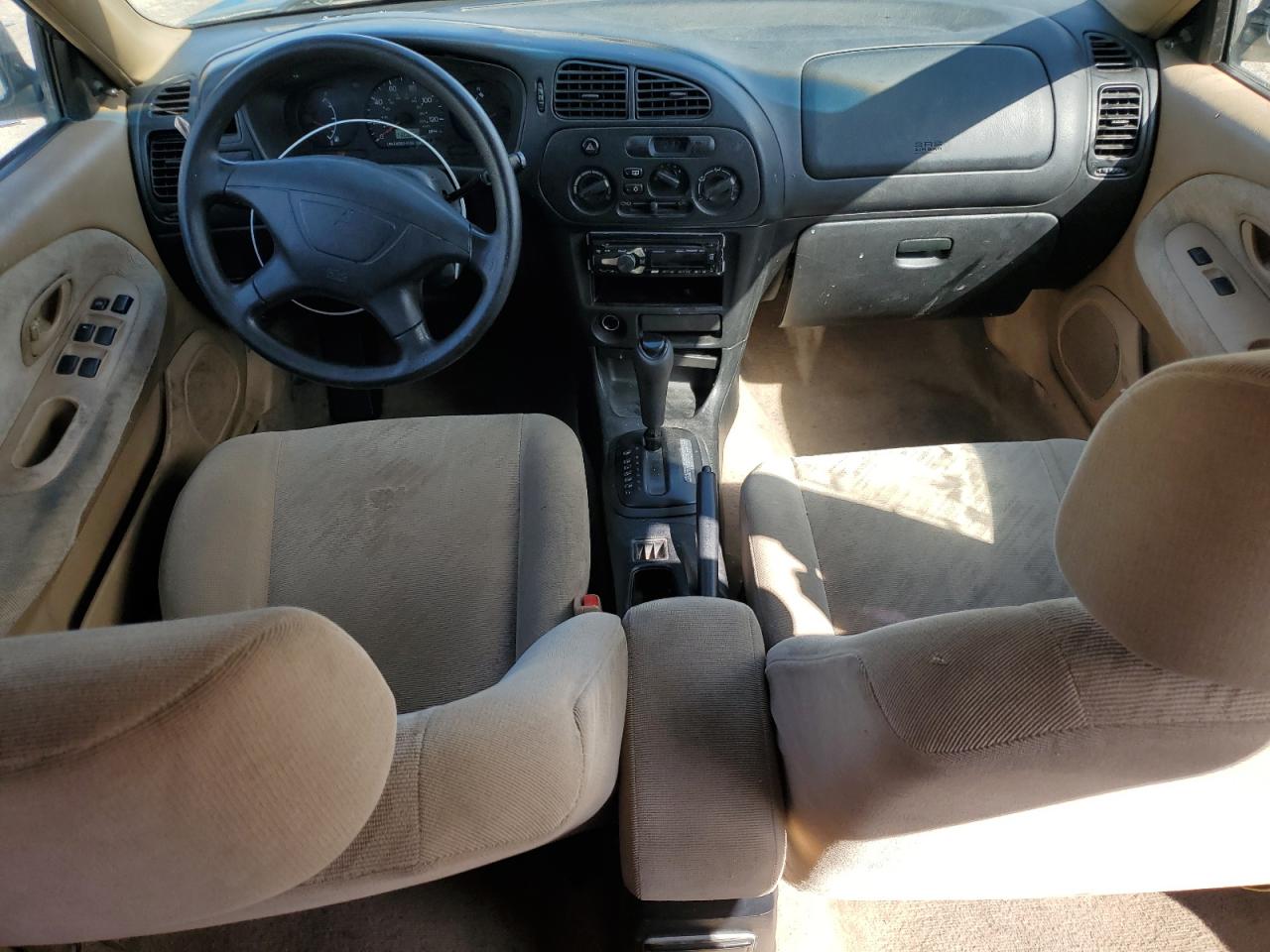 2000 Mitsubishi Mirage De Green vin: JA3AY26C2YU050010