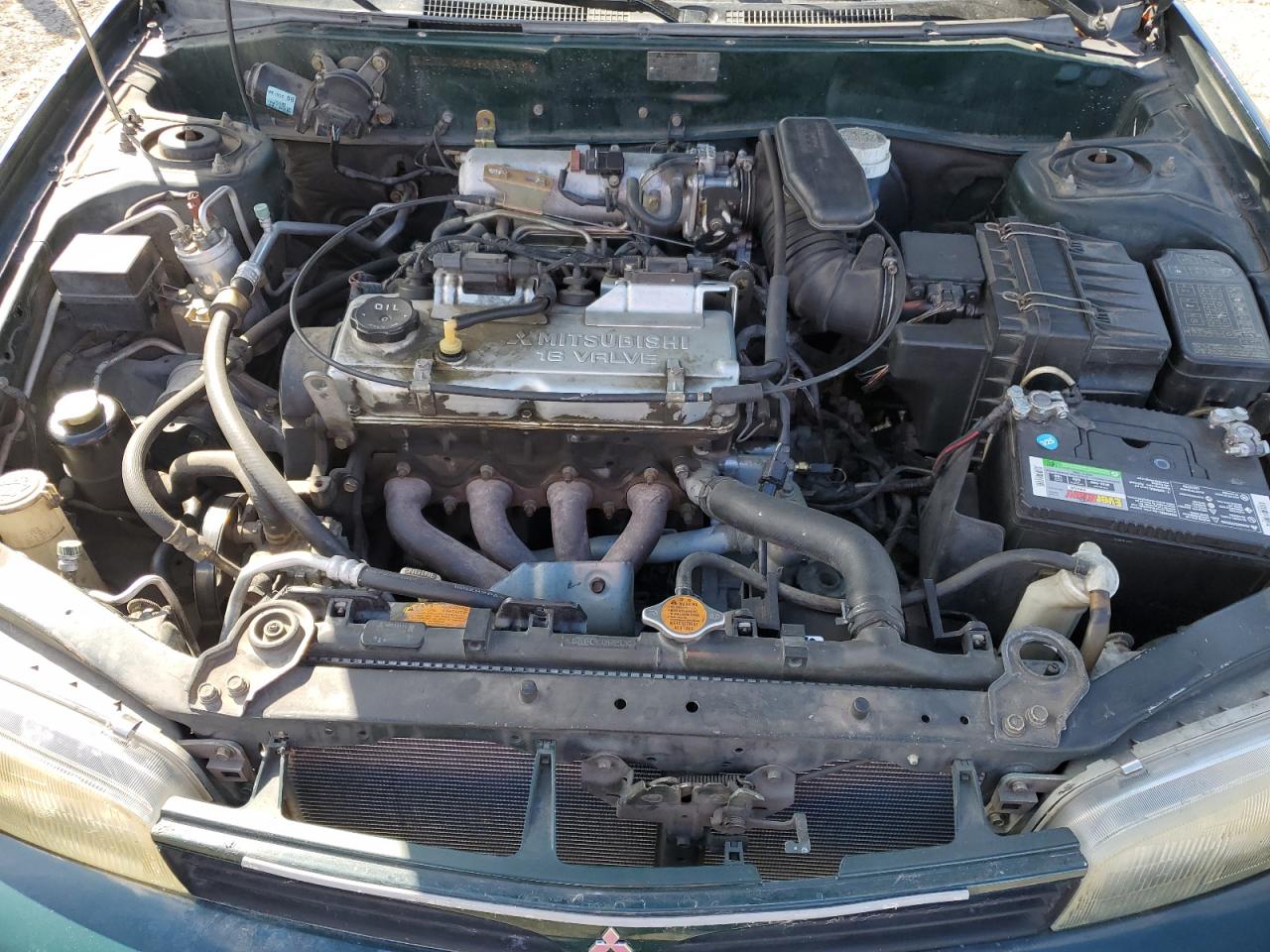 2000 Mitsubishi Mirage De Green vin: JA3AY26C2YU050010