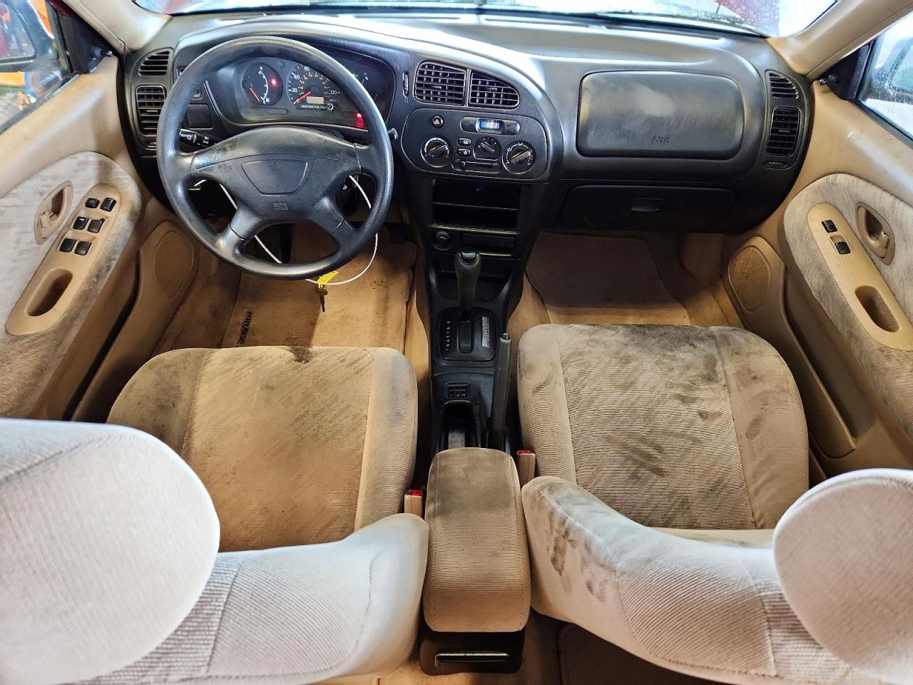 2000 Mitsubishi Mirage De Red vin: JA3AY26C3YU031708