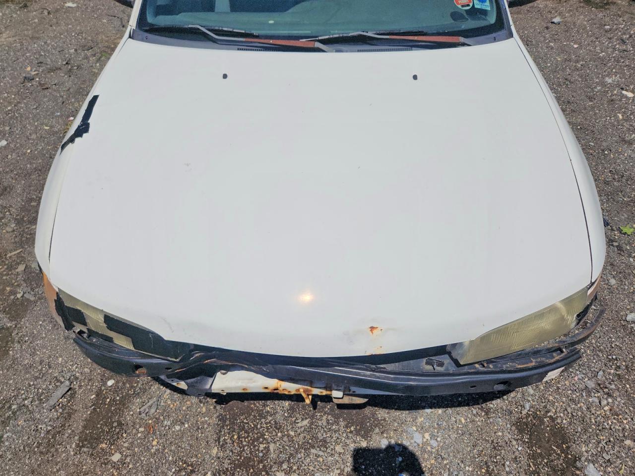 2001 Mitsubishi Mirage Es White vin: JA3AY26C41U051293