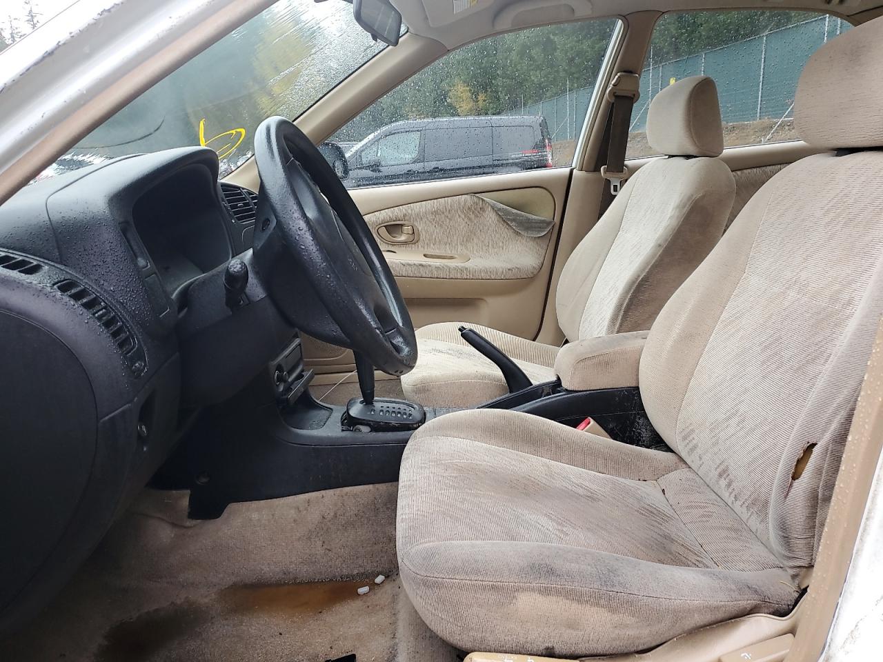 2001 Mitsubishi Mirage Es White vin: JA3AY26C41U052816