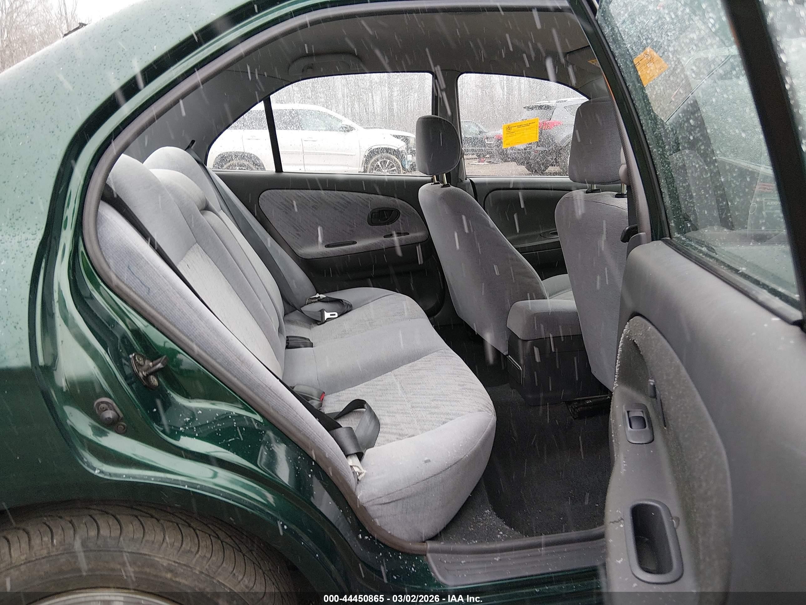 2001 Mitsubishi Mirage Es Green vin: JA3AY26C61U007053