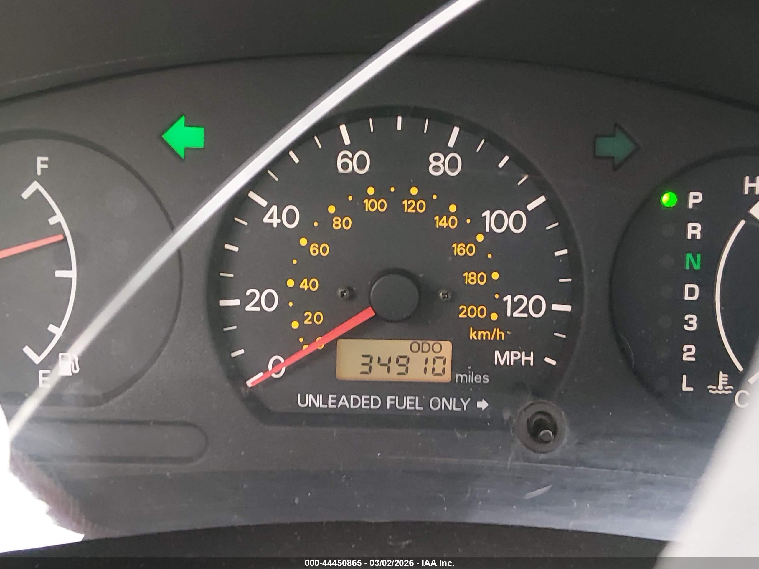 2001 Mitsubishi Mirage Es Green vin: JA3AY26C61U007053