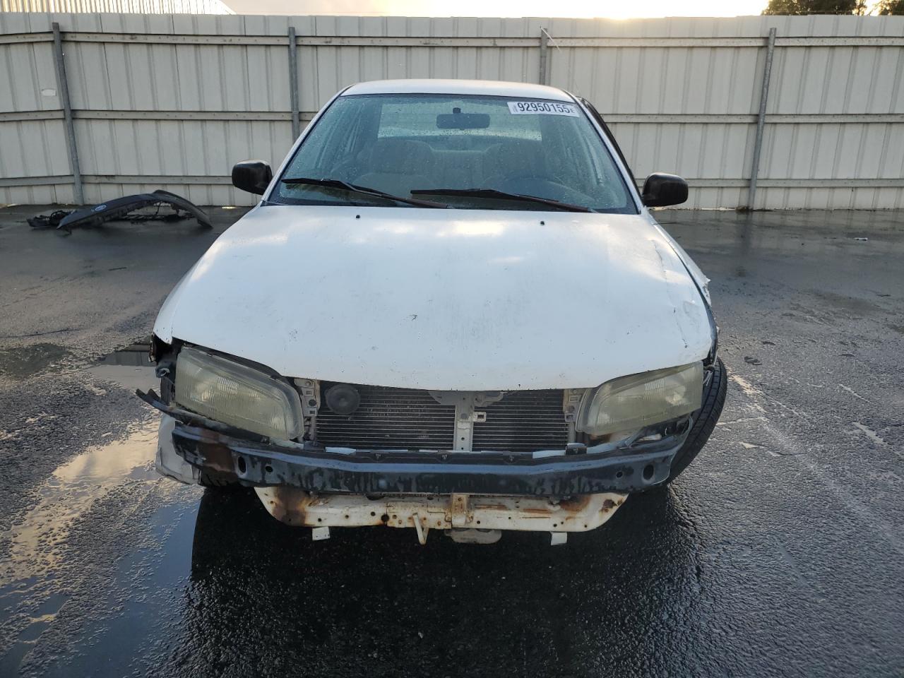 2001 Mitsubishi Mirage Es White vin: JA3AY26C71U036674